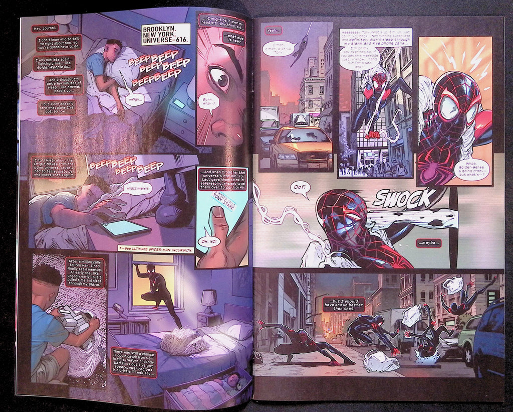 Reborn: Ultimate Impact # 1 Spider-Man Miles Morales Magic The Gathering Variant 2026 NM