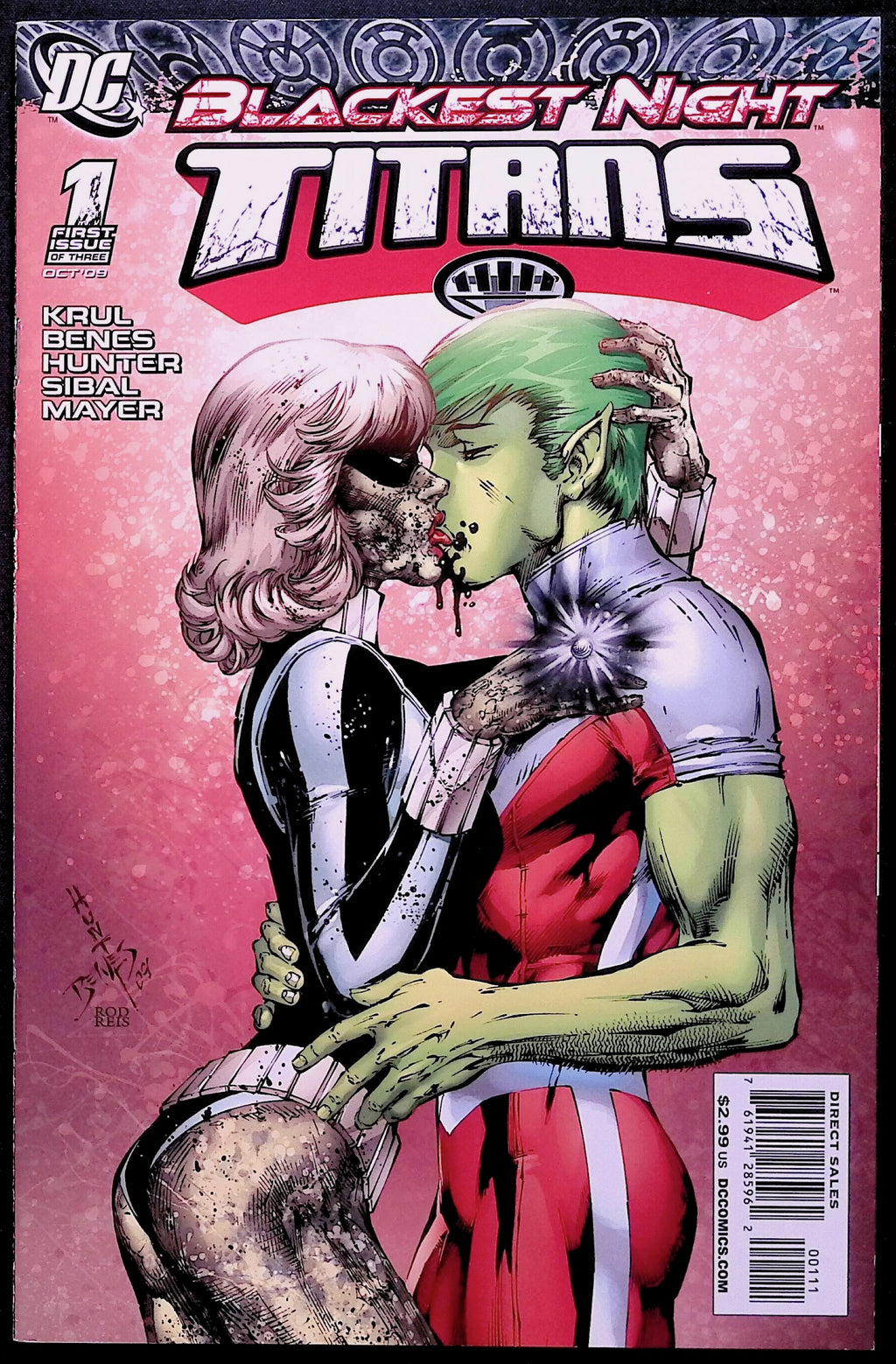 Blackest Night: Titans # 1 2009 NM-