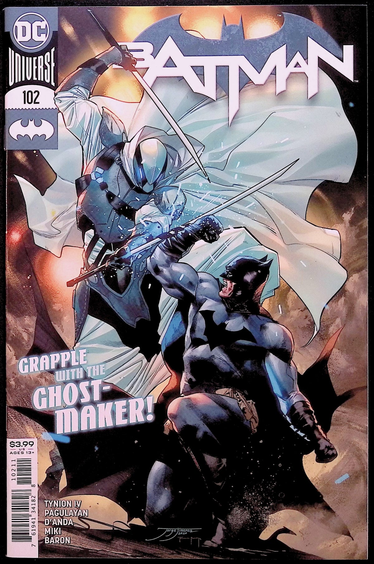 Batman # 102 Cover A First Printing 2020 NM