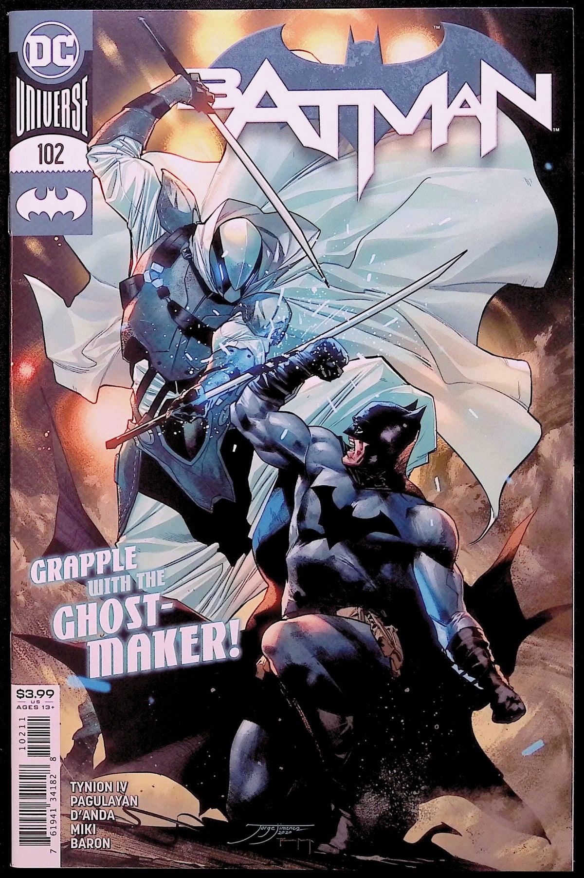 Batman # 102 Cover A First Printing 2020 NM