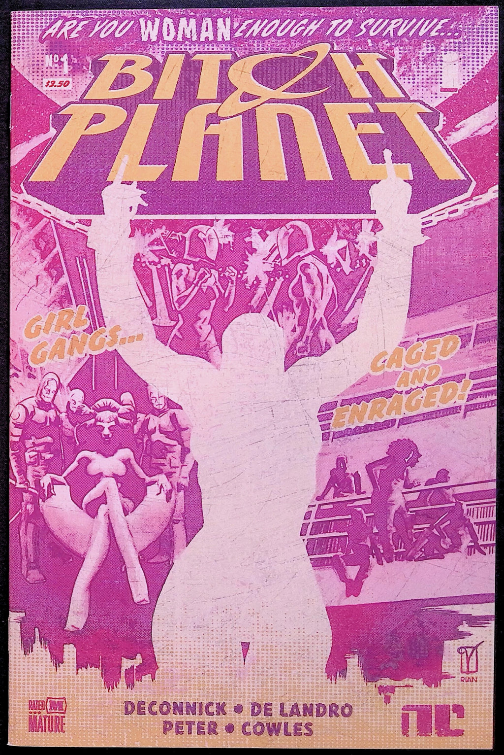 Bitch Planet # 1 Cover A First Printing 2014 NM