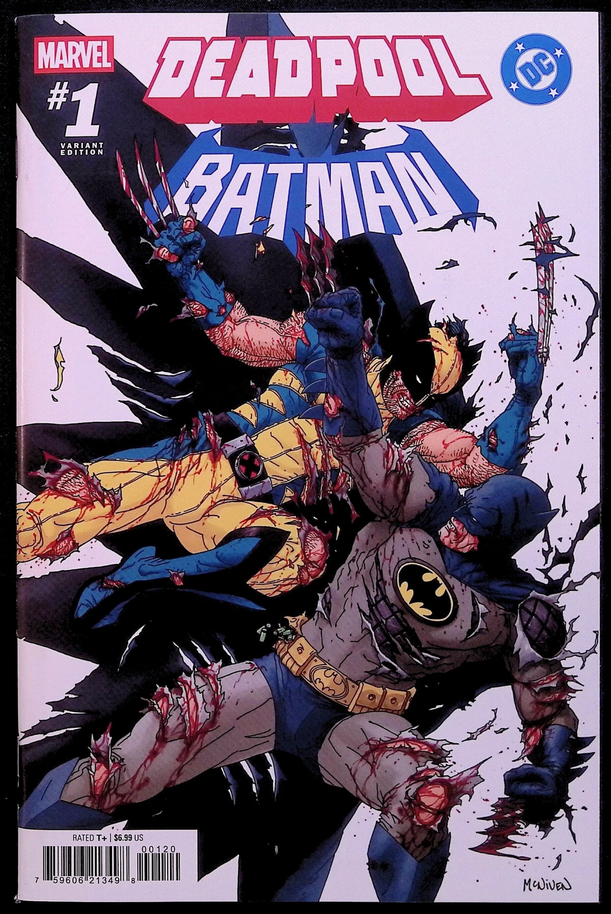 Deadpool/Batman # 1 1:25 McNiven Variant 2025 NM