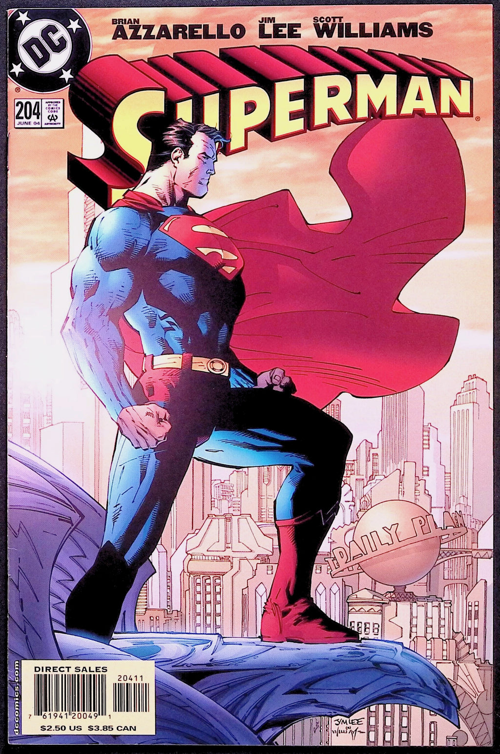 Superman # 204 Jim Lee 2004 VF/NM