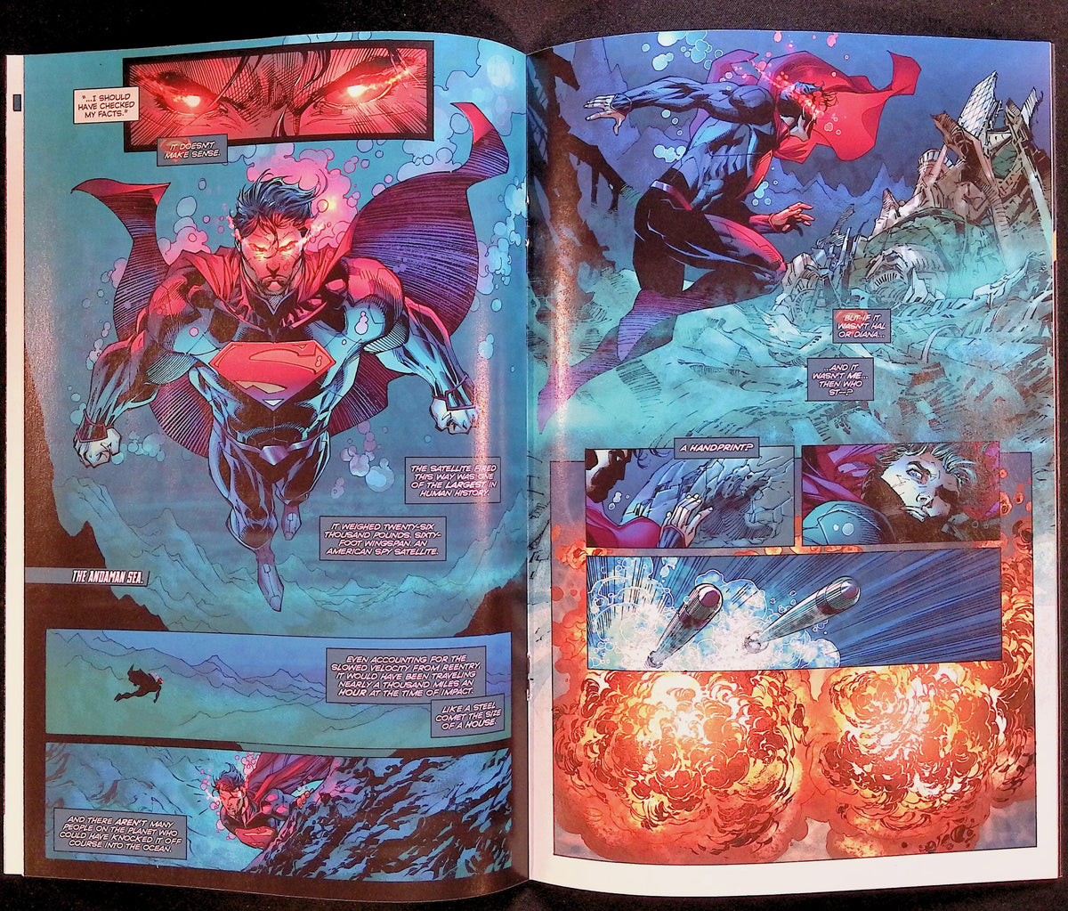 Superman Unchained # 1 Scott Snyder Jim Lee 2013 NM