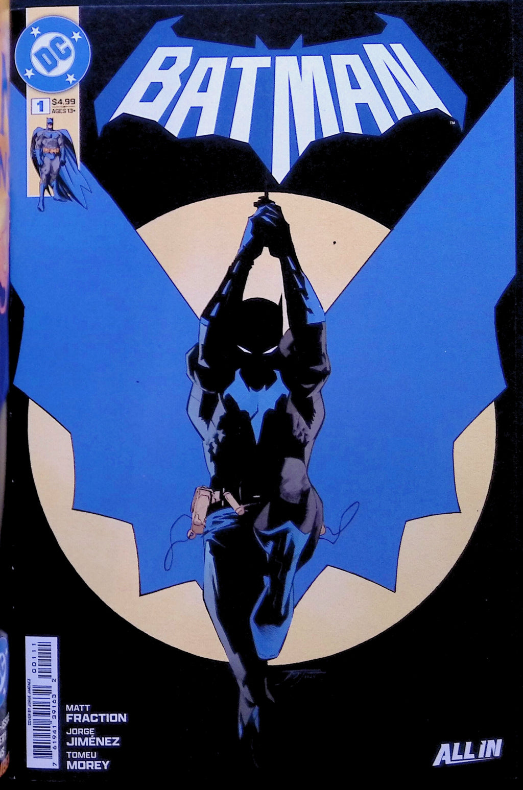 Batman #1 1:25 Incentive Kubert Variant First Printing 2025 NM