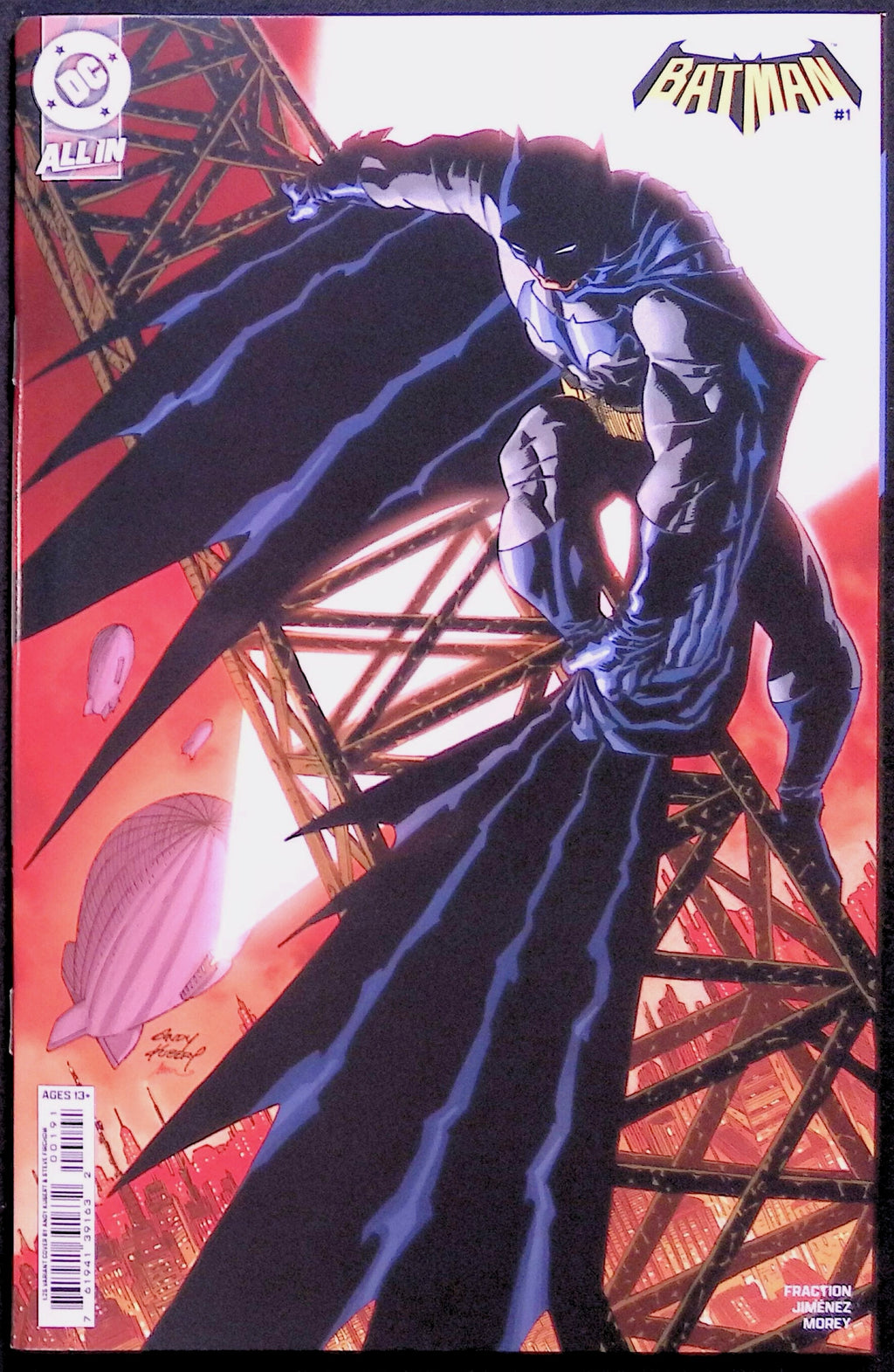 Batman #1 1:25 Incentive Kubert Variant First Printing 2025 NM
