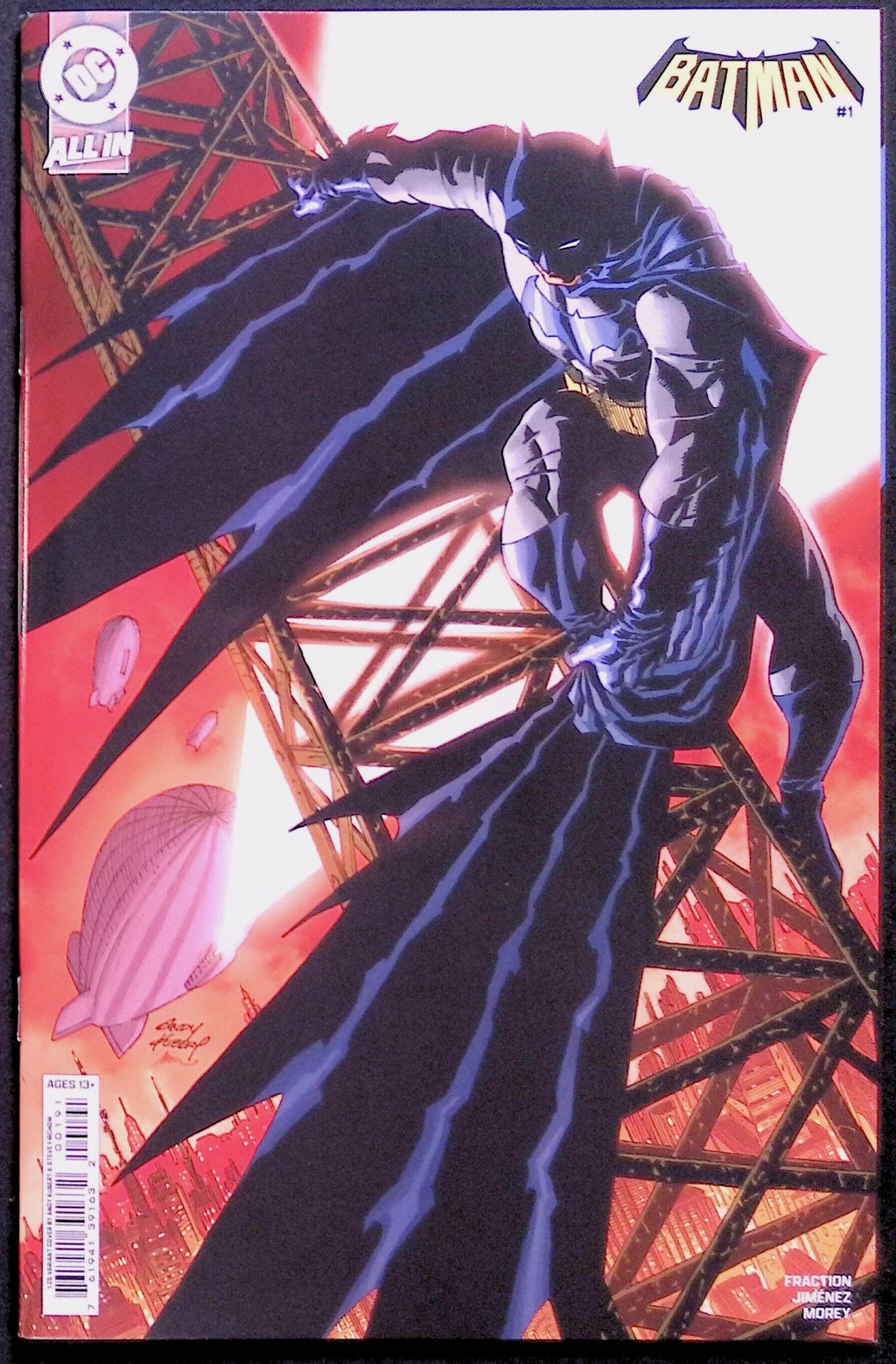 Batman #1 1:25 Incentive Kubert Variant First Printing 2025 NM