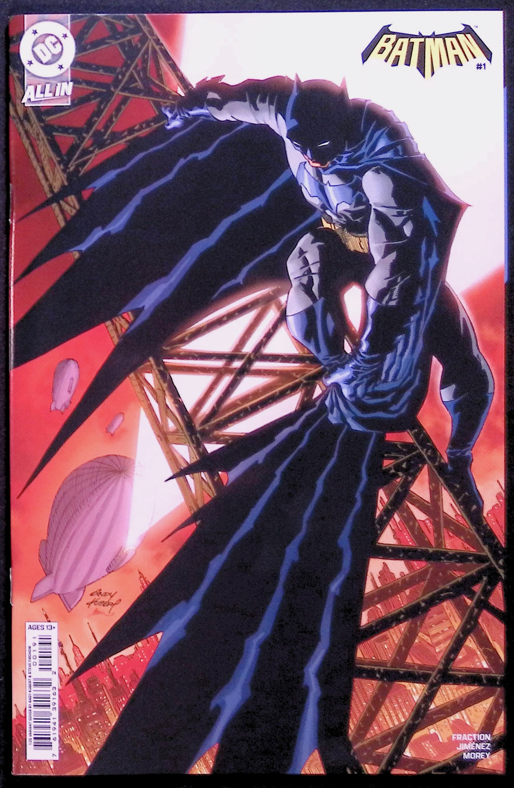 Batman #1 1:25 Incentive Kubert Variant First Printing 2025 NM