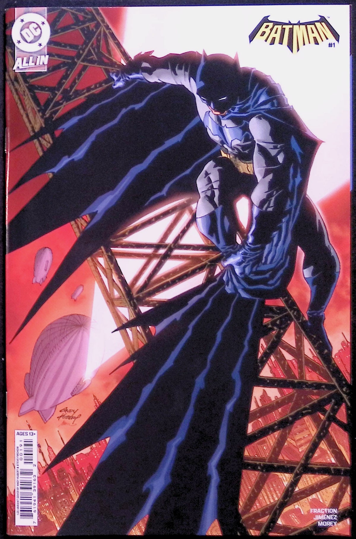 Batman #1 1:25 Incentive Kubert Variant First Printing 2025 NM