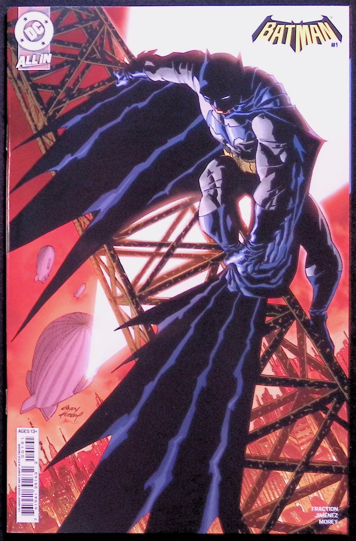 Batman #1 1:25 Incentive Kubert Variant First Printing 2025 NM