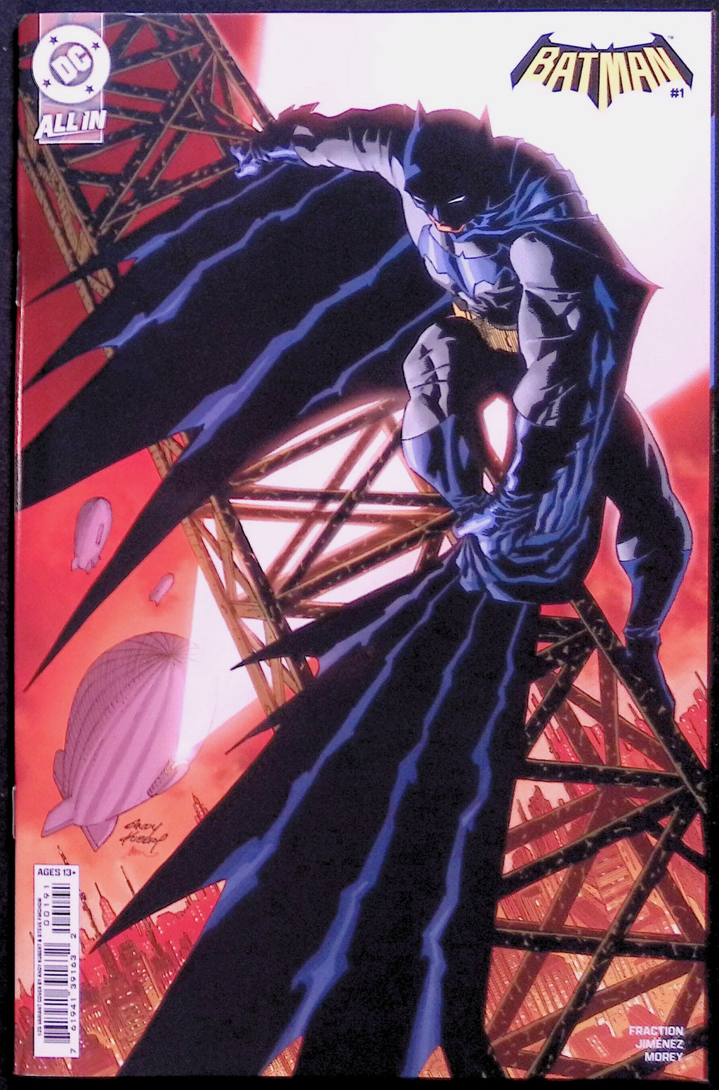 Batman #1 1:25 Incentive Kubert Variant First Printing 2025 NM