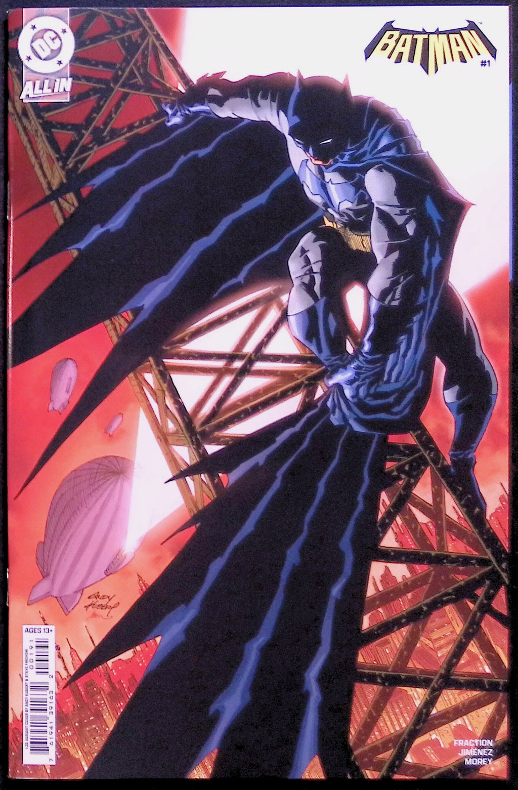 Batman #1 1:25 Incentive Kubert Variant First Printing 2025 NM