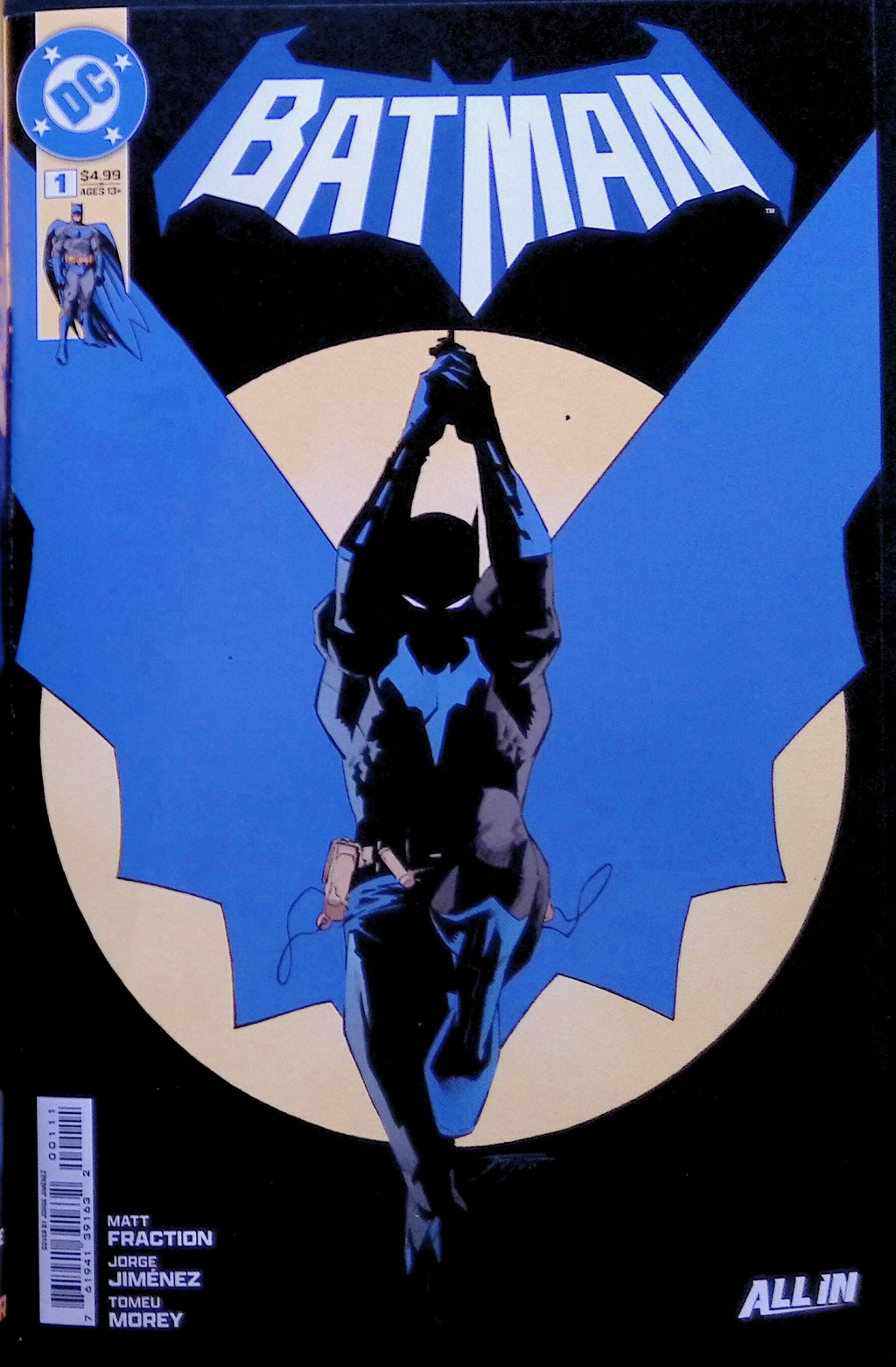 Batman #1 1:25 Incentive Kubert Variant First Printing 2025 NM