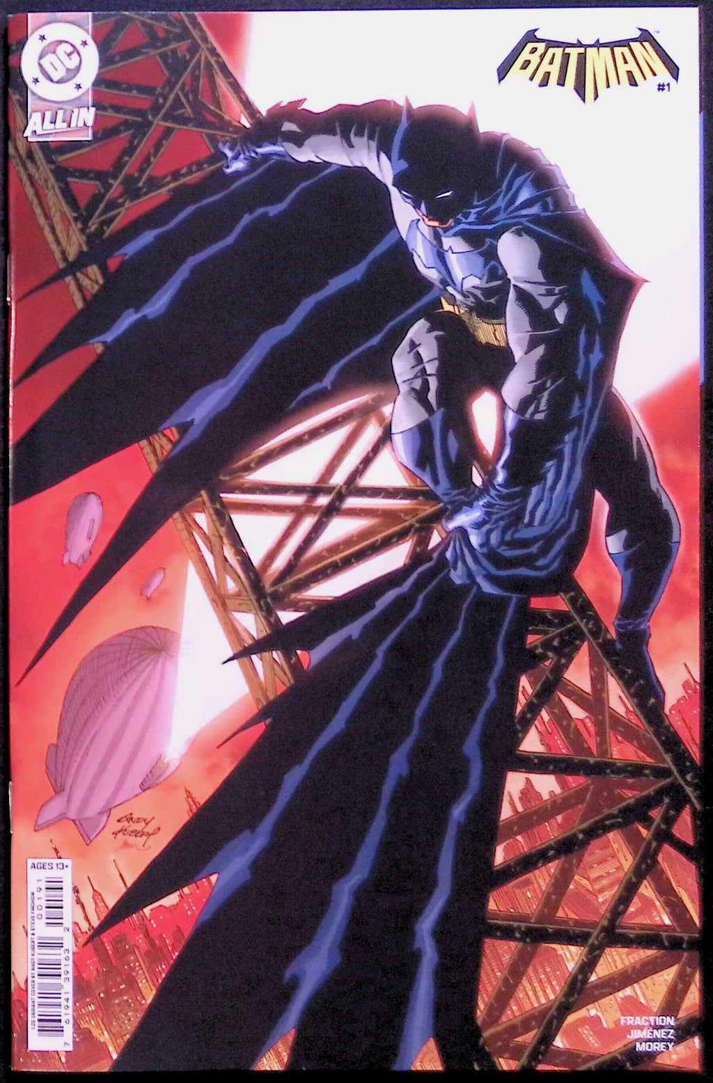 Batman #1 1:25 Incentive Kubert Variant First Printing 2025 NM