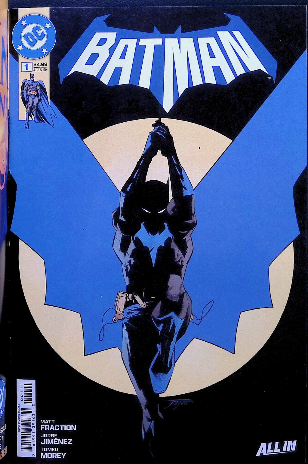 Batman #1 1:5 Incentive Jiménez Design Wraparound Variant First Printing 2025 NM