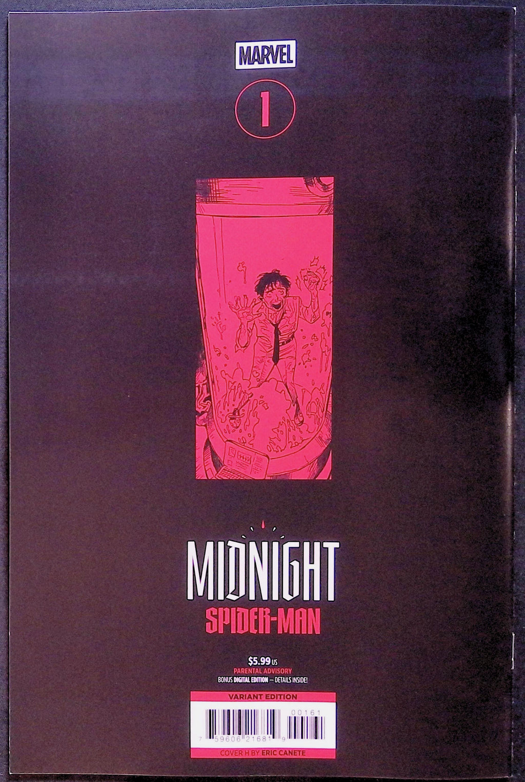 Midnight Spider-Man # 1 Cover H Eric Canete Variant 2026 BN