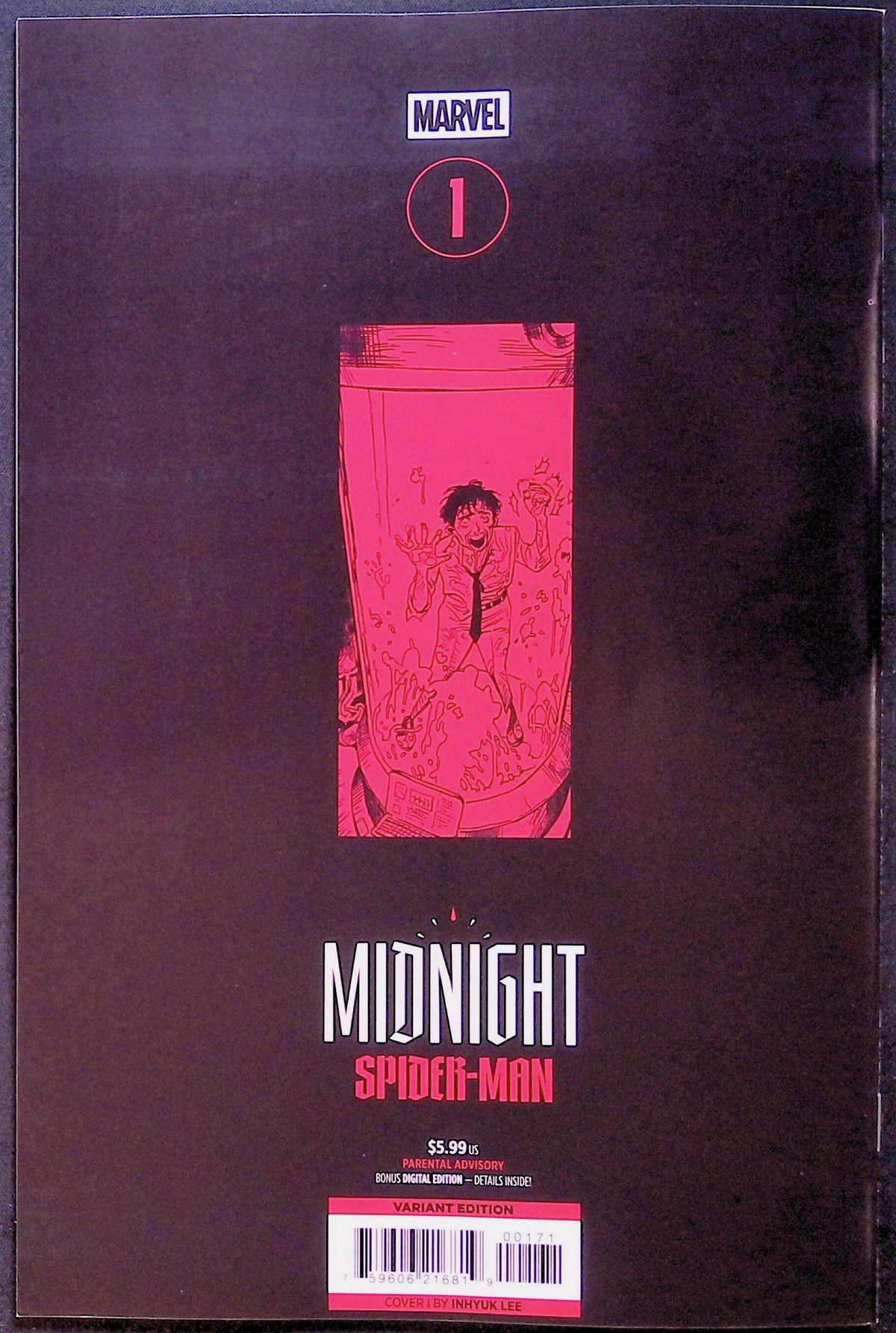 Midnight Spider-Man # 1 Cover I Inhyuk Lee Variant 2026 BN