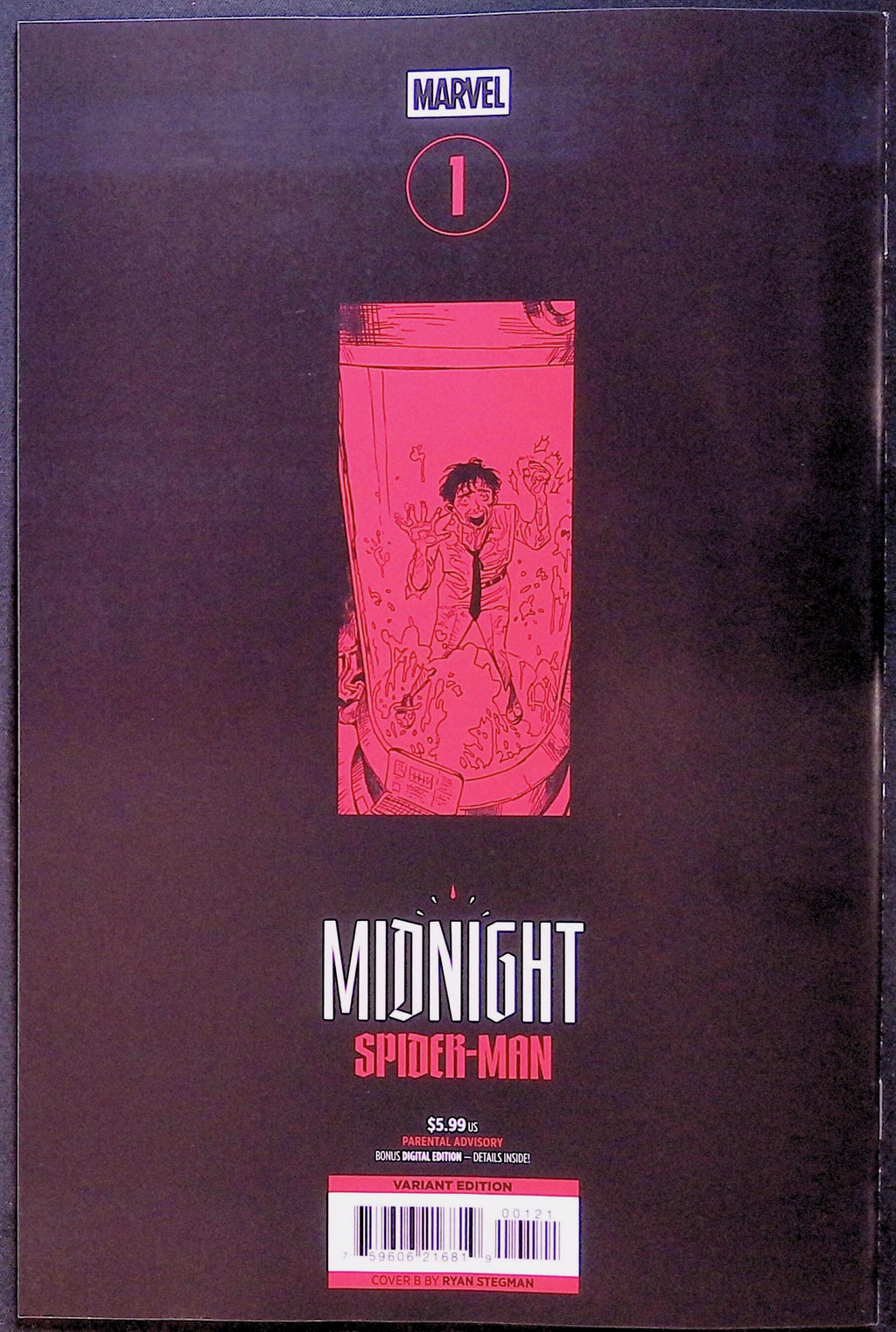 Midnight Spider-Man # 1 Cover B Ryan Stegman Midnight Bloodbath Variant 2026 BN