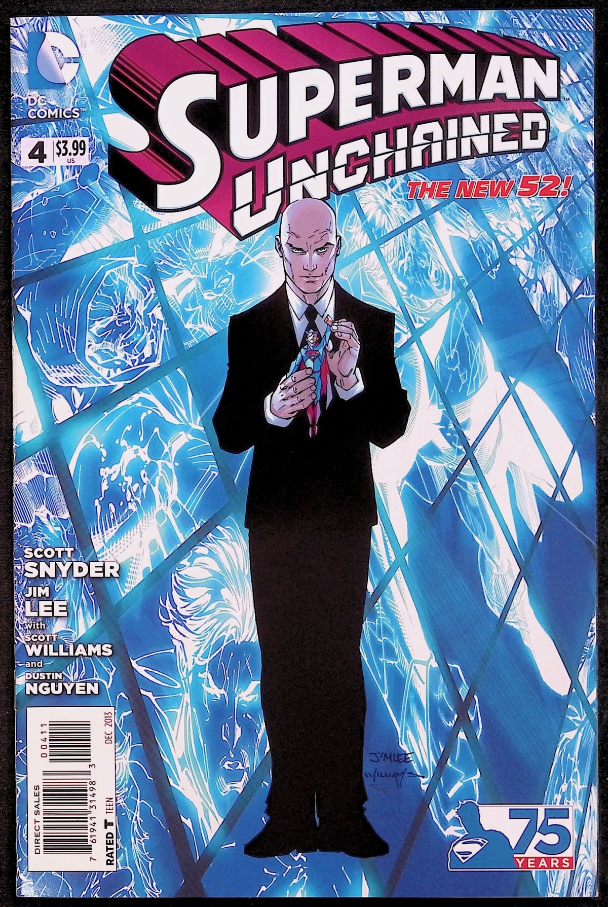 Superman Unchained # 4 2013 NM