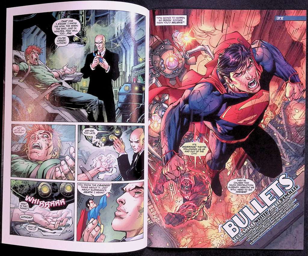 Superman Unchained # 4 2013 NM
