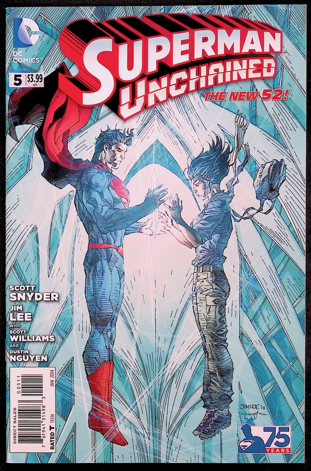 Superman Unchained # 5 2014 NM-
