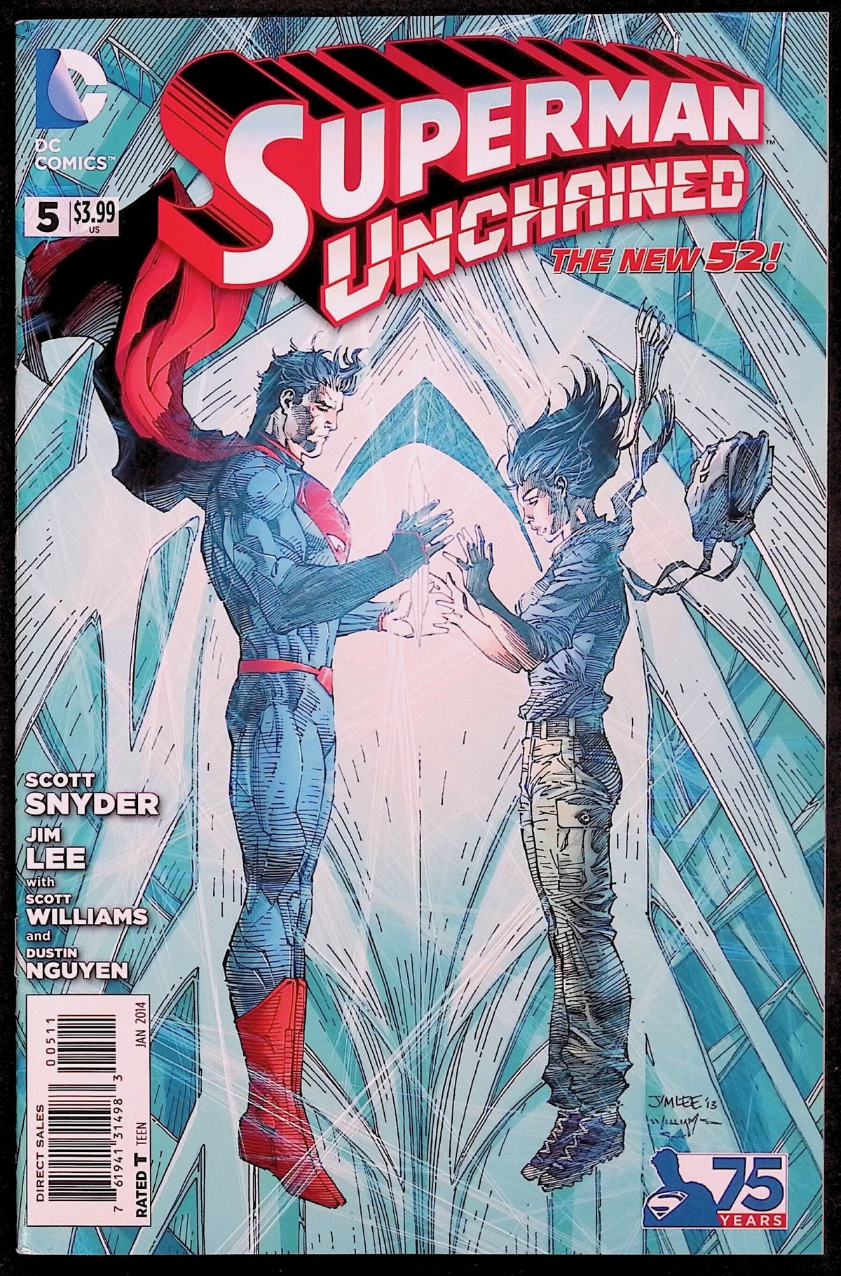 Superman Unchained # 5 2014 NM-