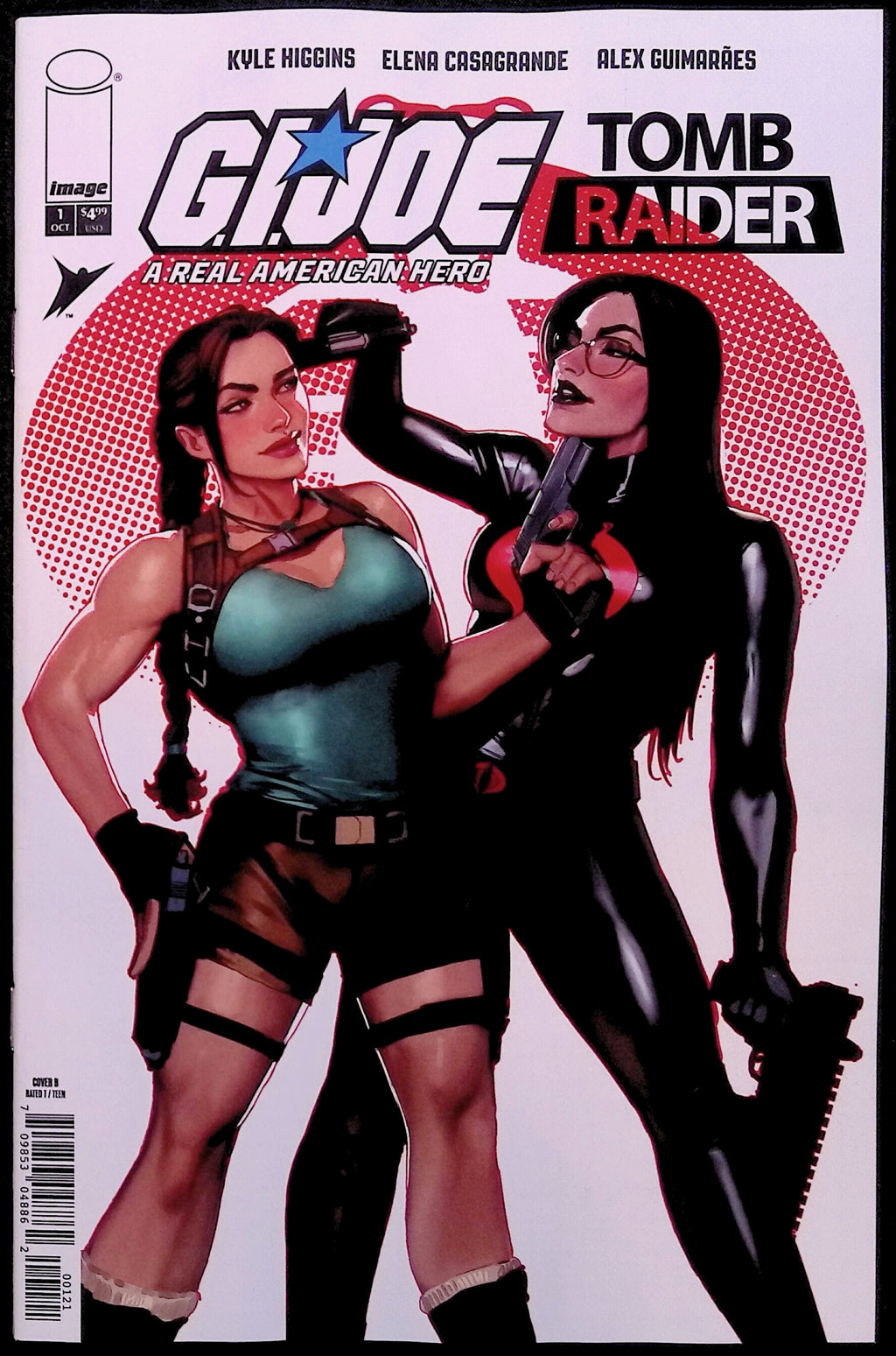 G.I. Joe: A Real American Hero / Tomb Raider #1 Cover B Stjepan Sejic Variant First Printing BN