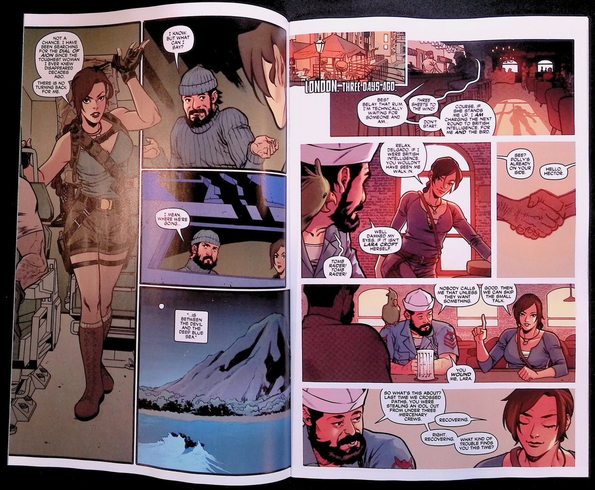 G.I. Joe: A Real American Hero / Tomb Raider #1 Cover C Stjepan Sejic Foil Variant First Printing BN