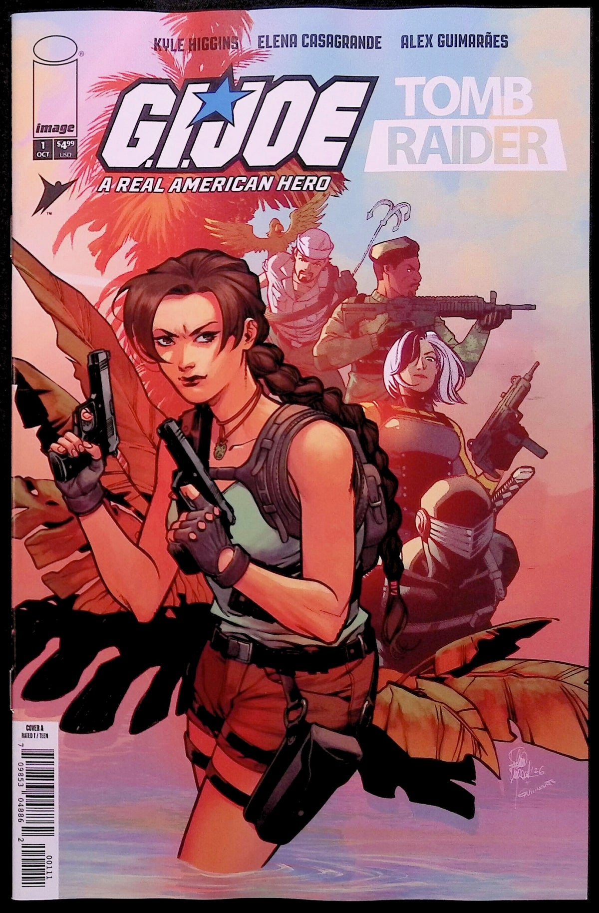 G.I. Joe: A Real American Hero / Tomb Raider #1 Cover A First Printing BN