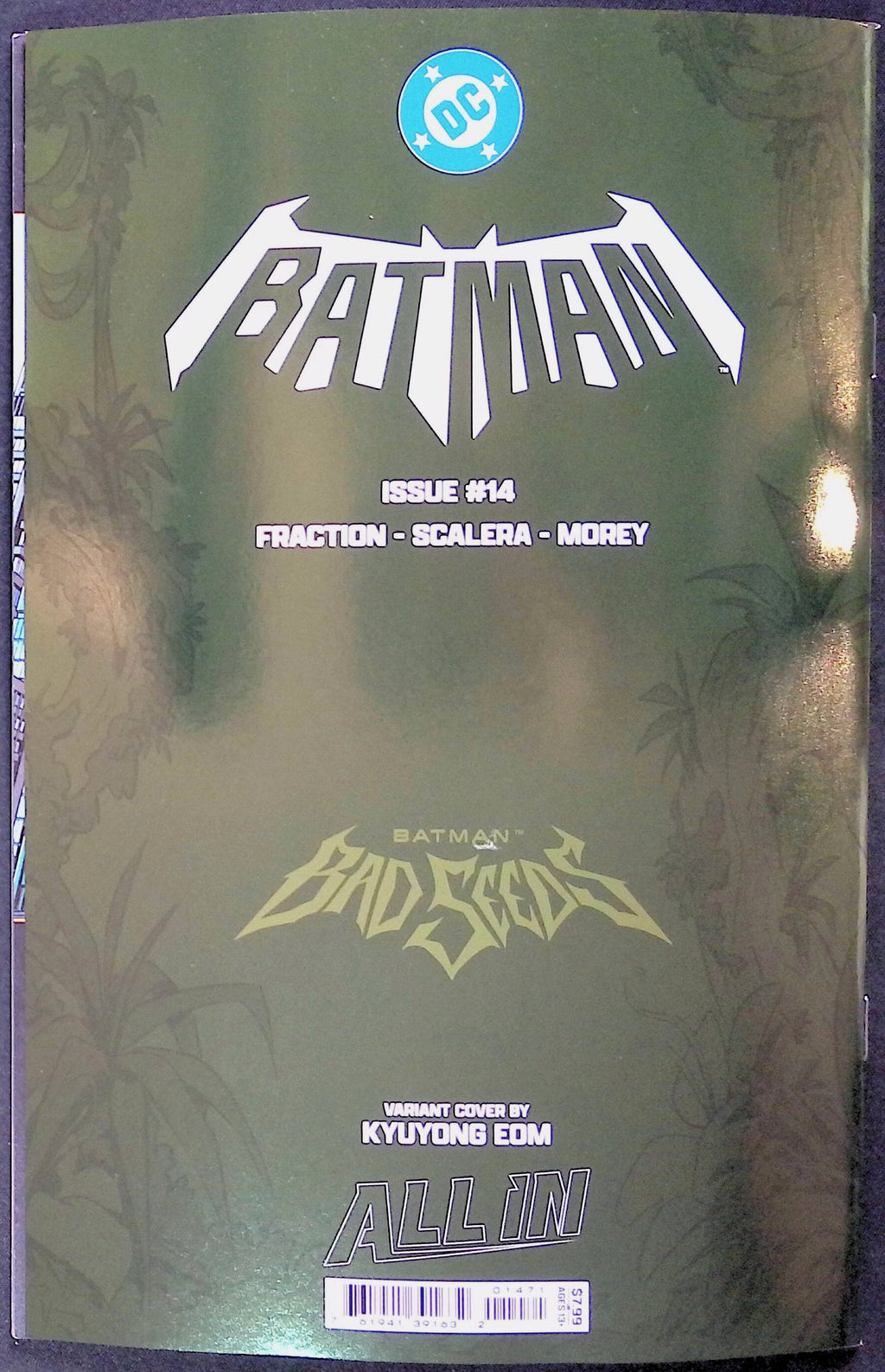 Batman # 14 Cover F Bad Seeds Kyuyong Eom Spot Foil Variant 2026 BN