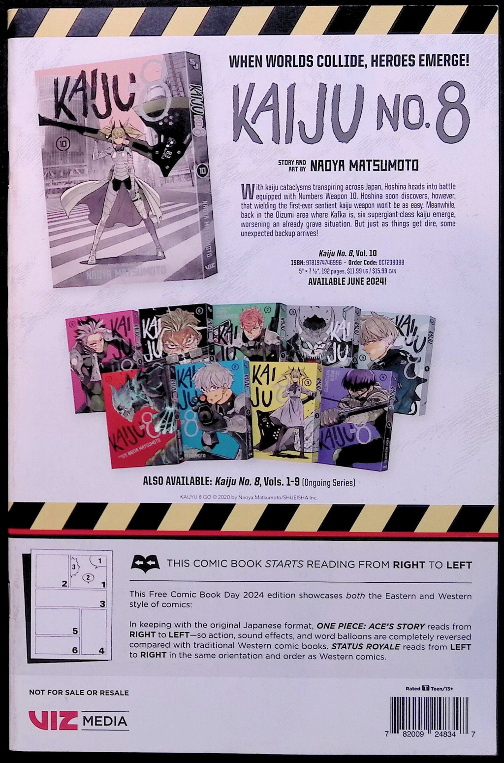 One Piece: Ace's Story The Manga FCBD 2024 NM