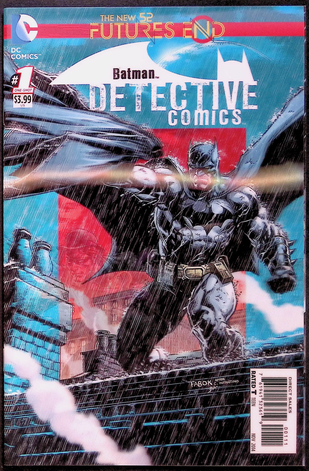 Batman Detective Comics: Futures End # 1 3D Lenticular Cover 2014 NM