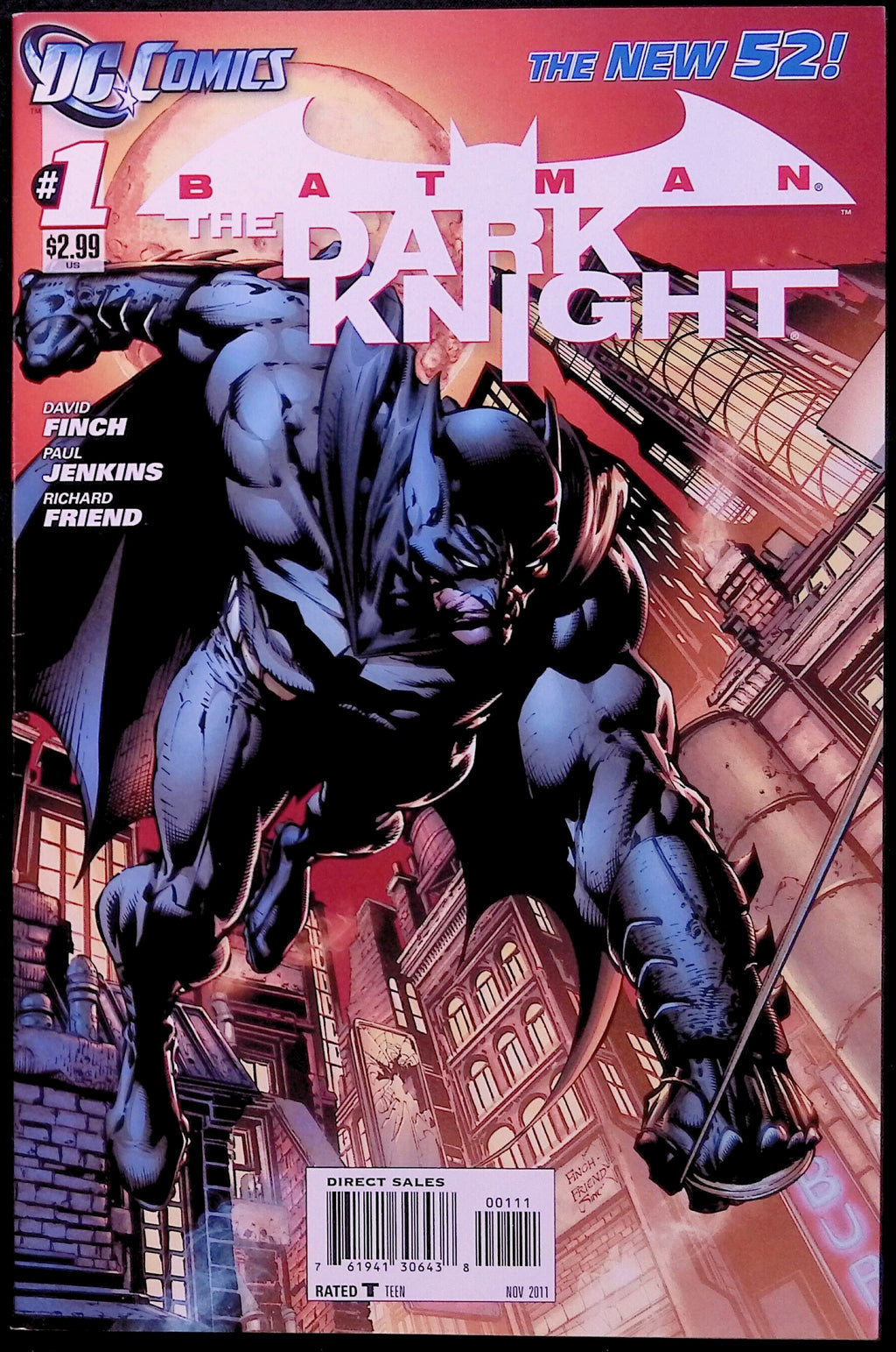 Batman: The Dark Knight # 1 2011 VF/NM