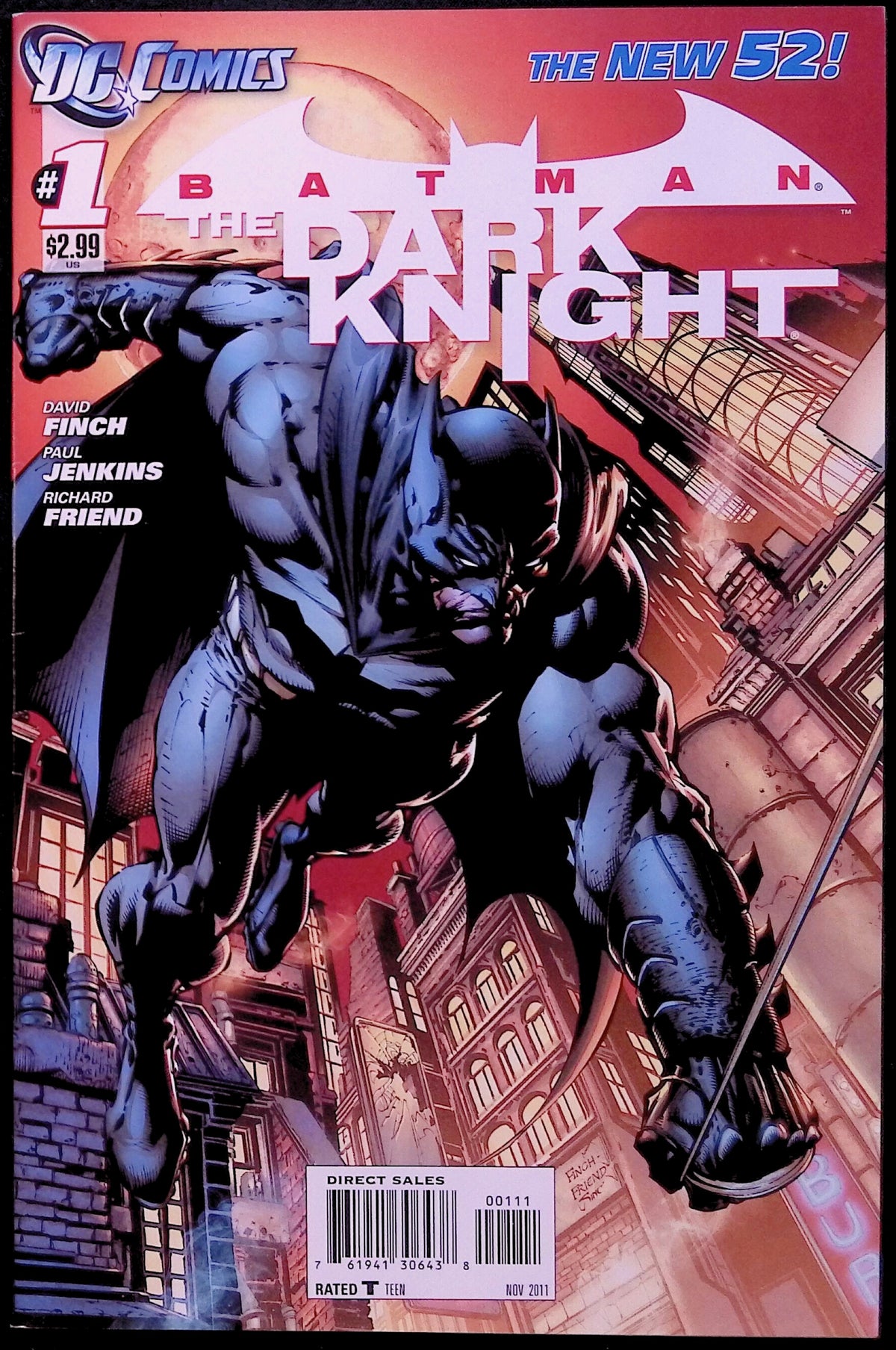 Batman: The Dark Knight # 1 2011 VF/NM