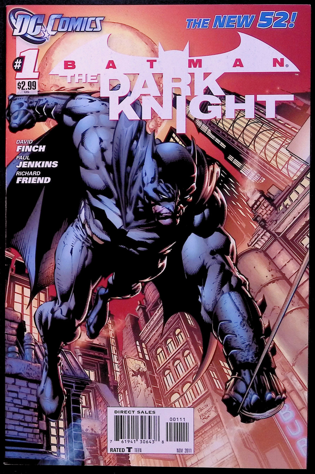 Batman: The Dark Knight # 1 2011 NM-
