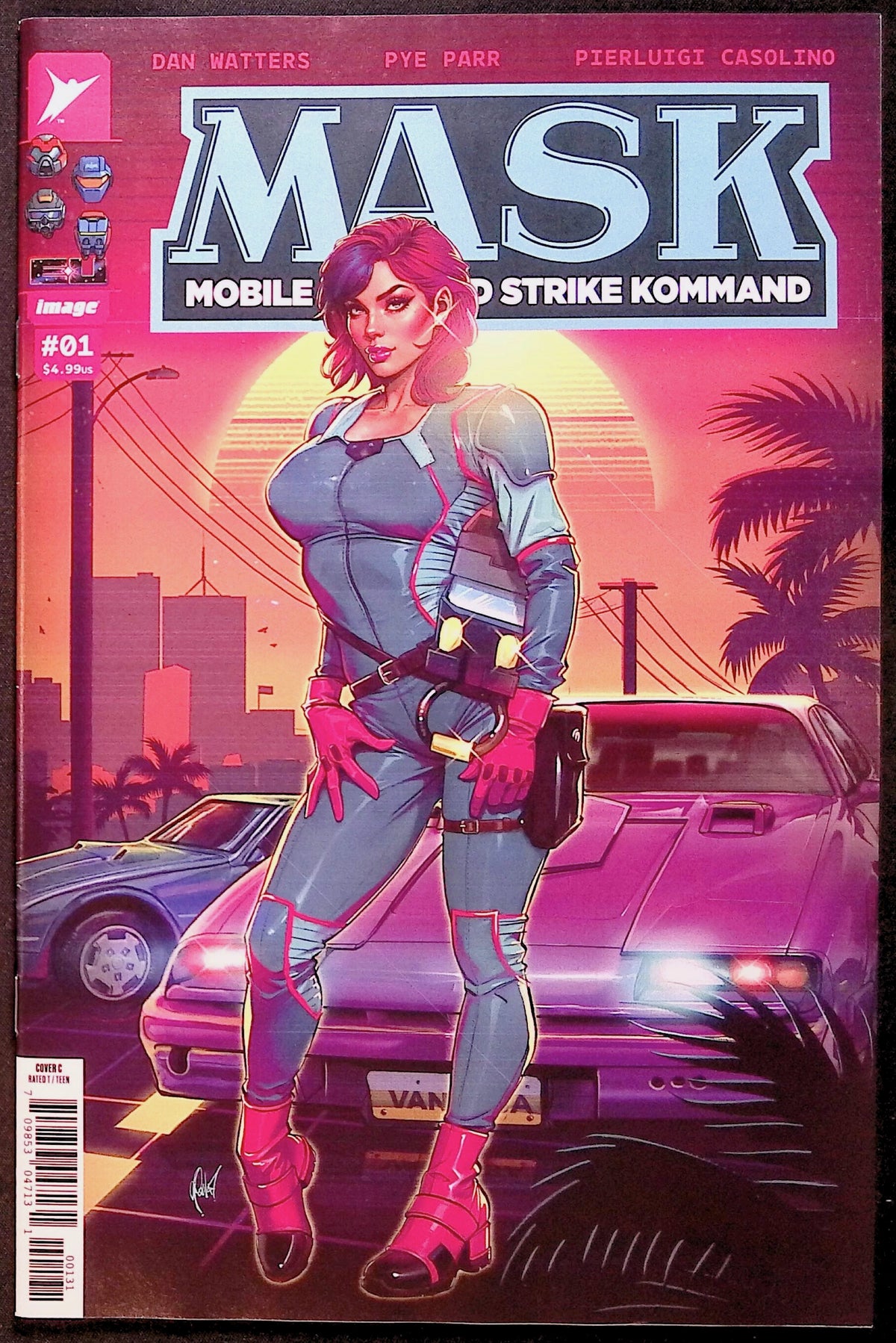 M.A.S.K. # 1 Cover C Cedric Poulat Variant First Printing 2026 NM-
