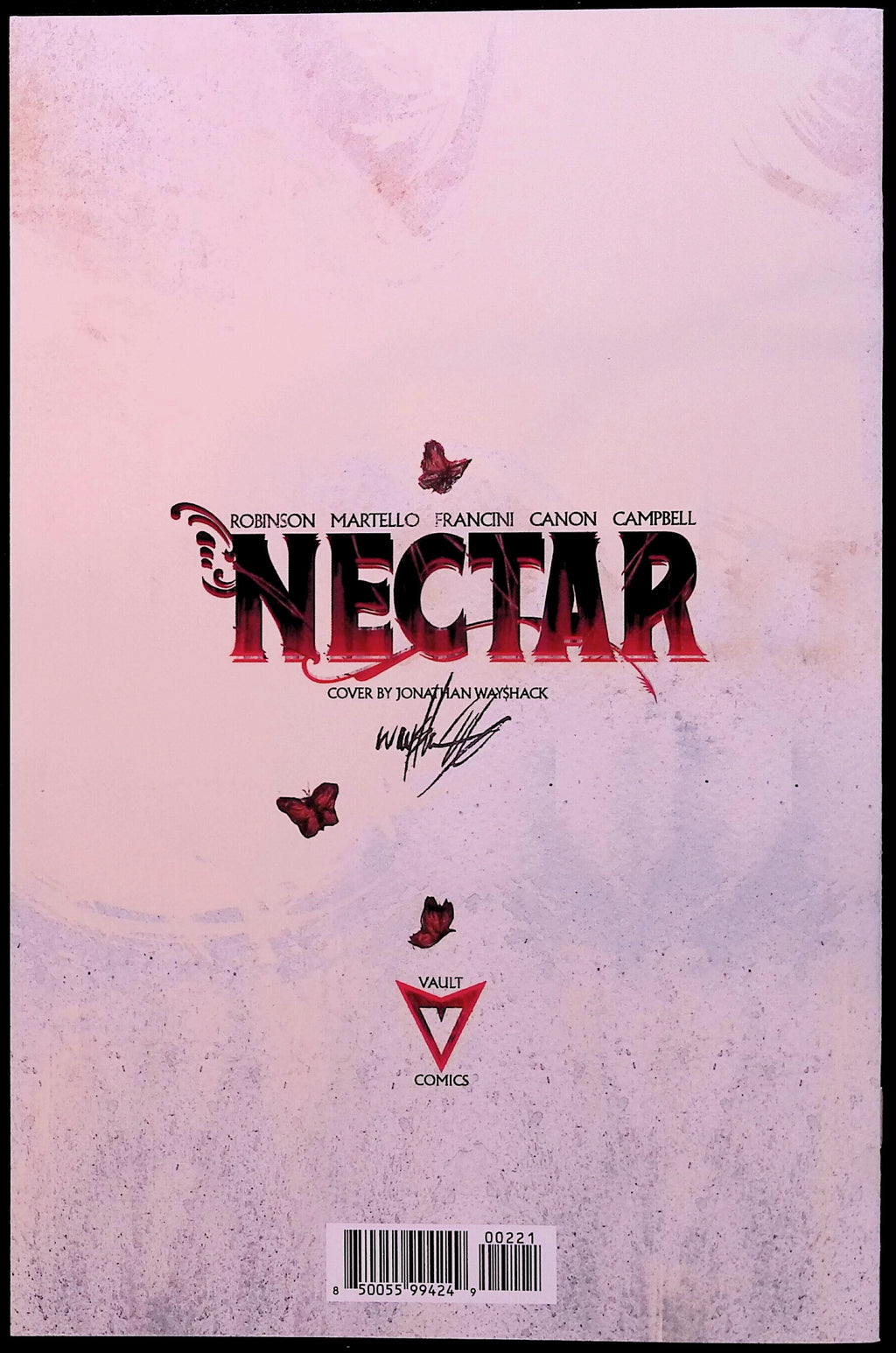 Nectar # 2 Cover B 1:10 Incentive Wayshak Variant First Printing 2026 NM