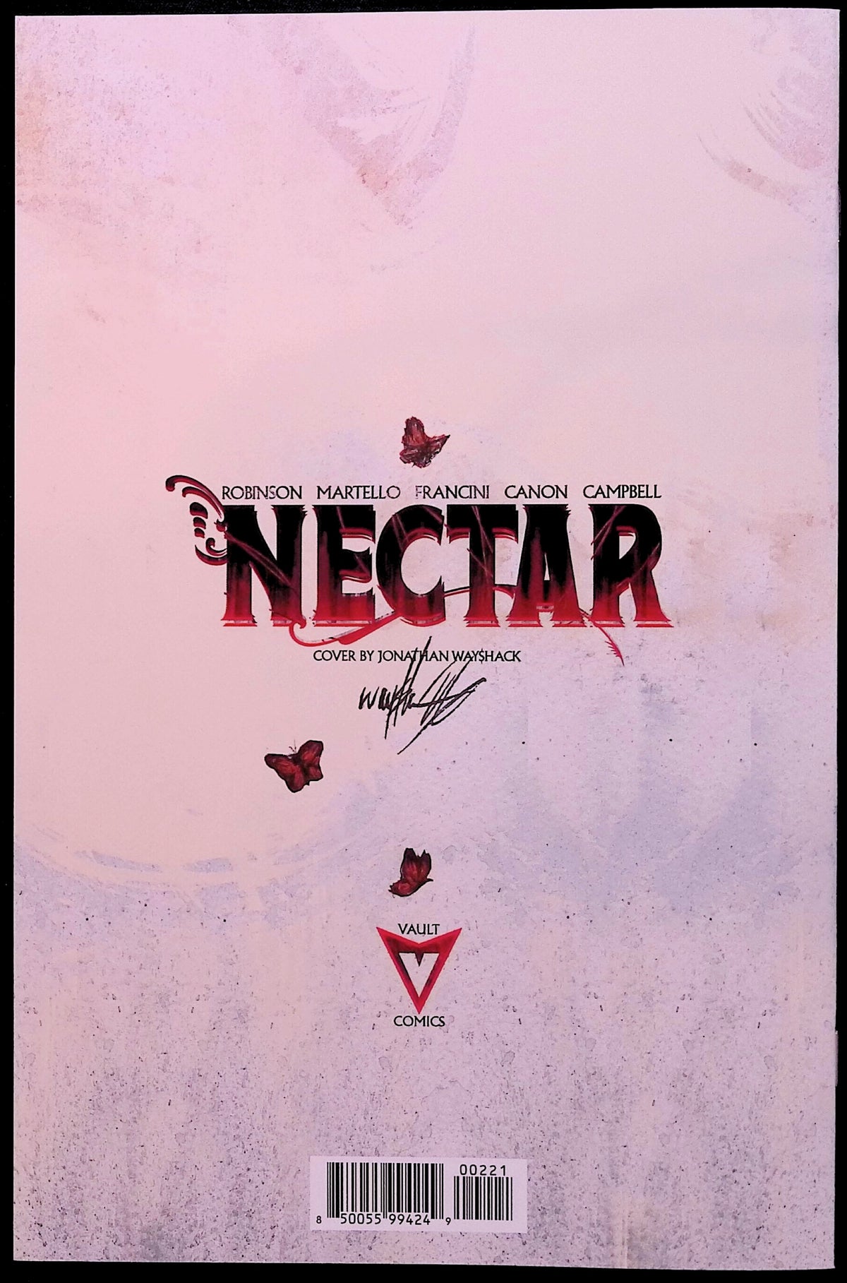 Nectar # 2 Cover B 1:10 Incentive Wayshak Variant First Printing 2026 NM