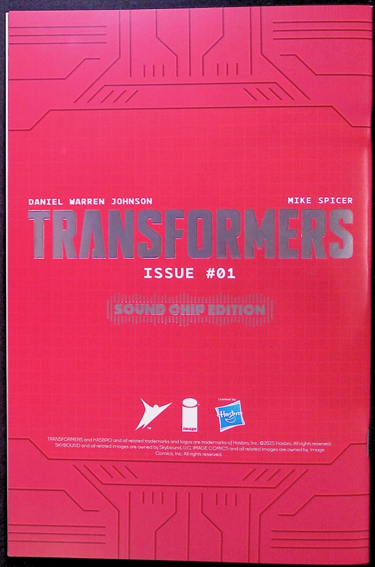 Transformers # 1 Cover A Reprint Sound Chip Edition (Optimus Prime Foil) 2026 NM-