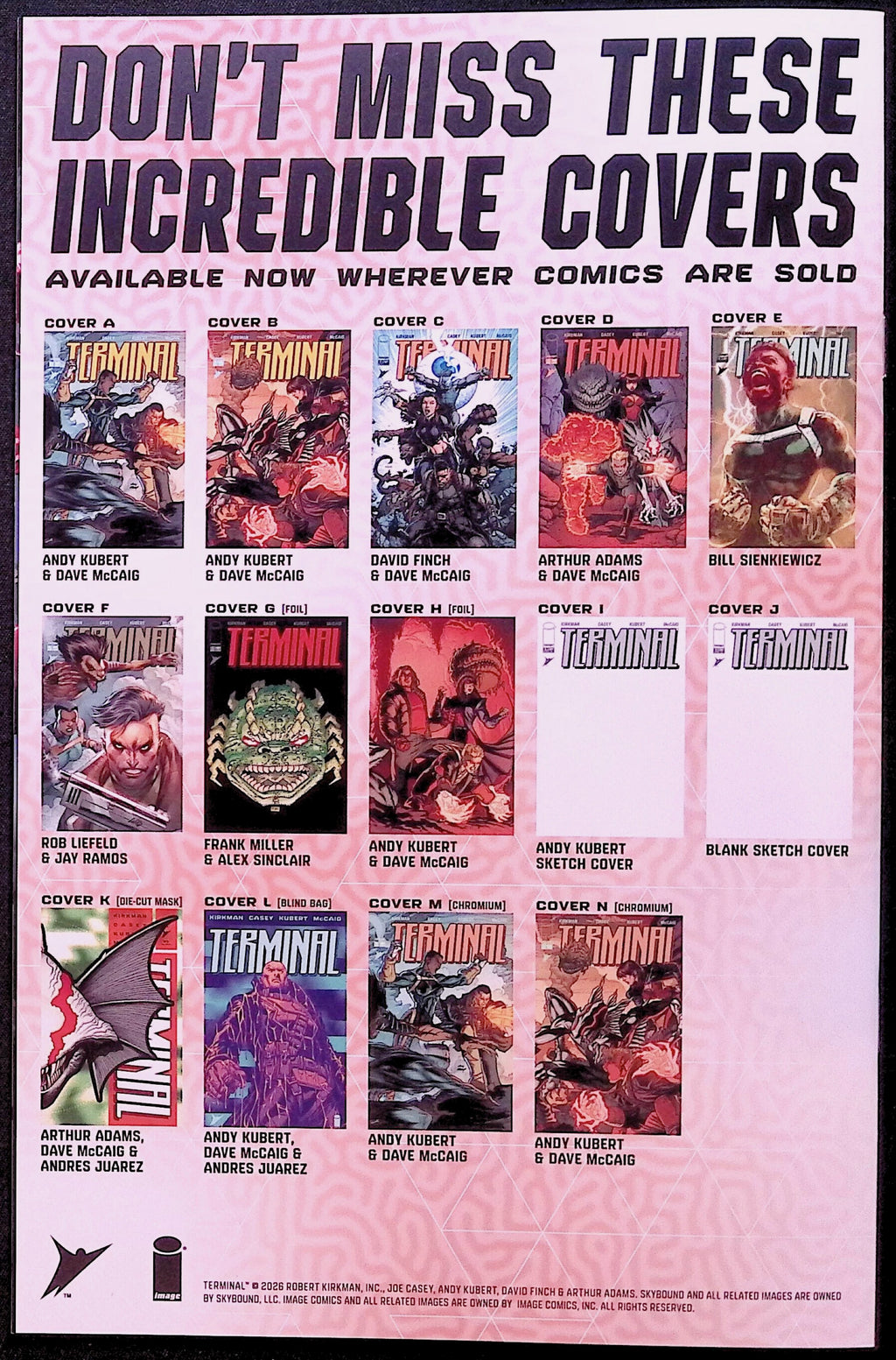 Terminal # 10 Ultra-Rare Advance Edition 2026 NM