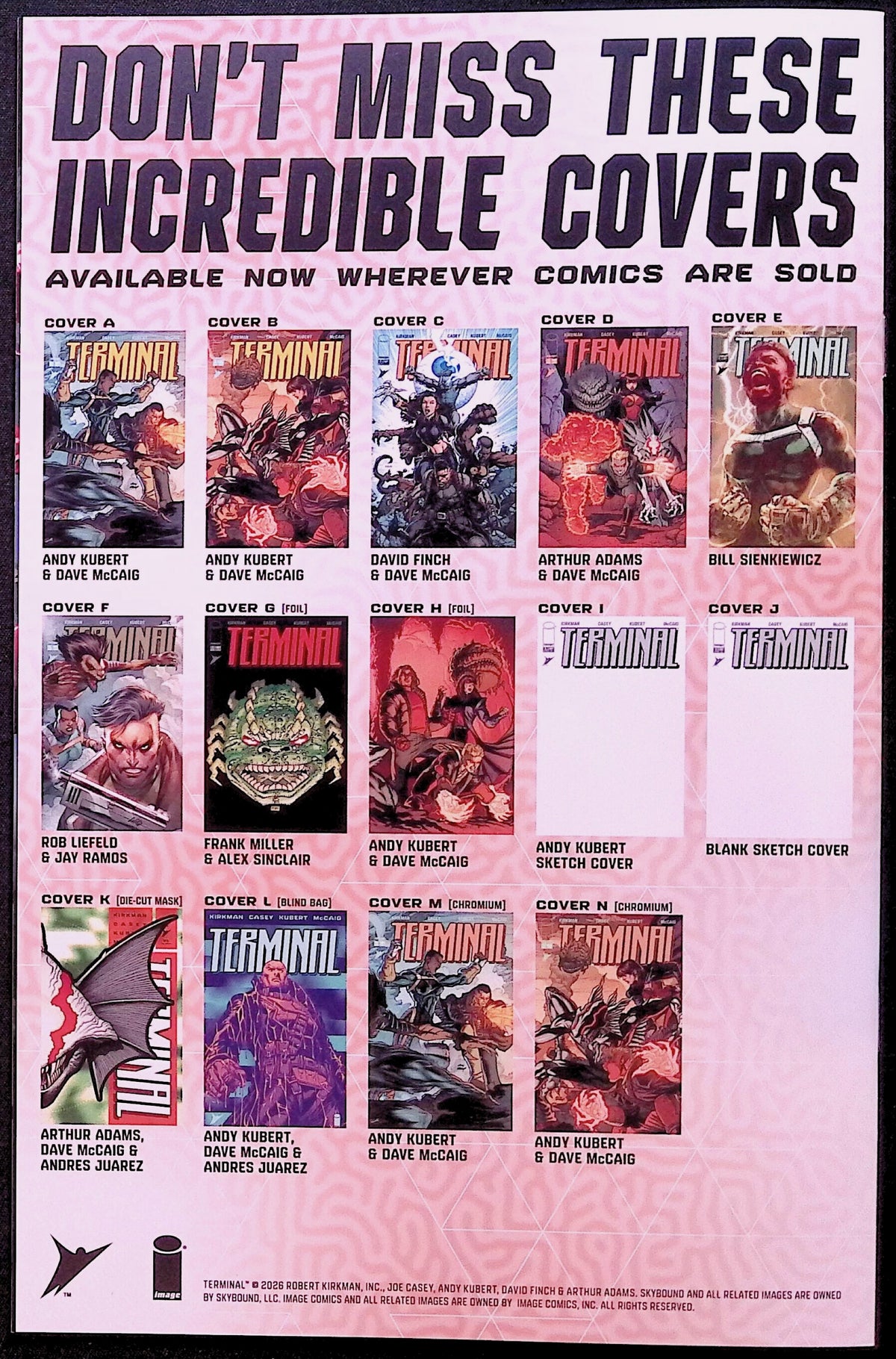 Terminal # 10 Ultra-Rare Advance Edition 2026 NM