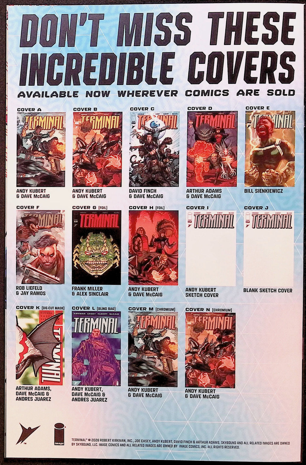 Terminal # 2 Ultra-Rare Advance Edition 2026 NM