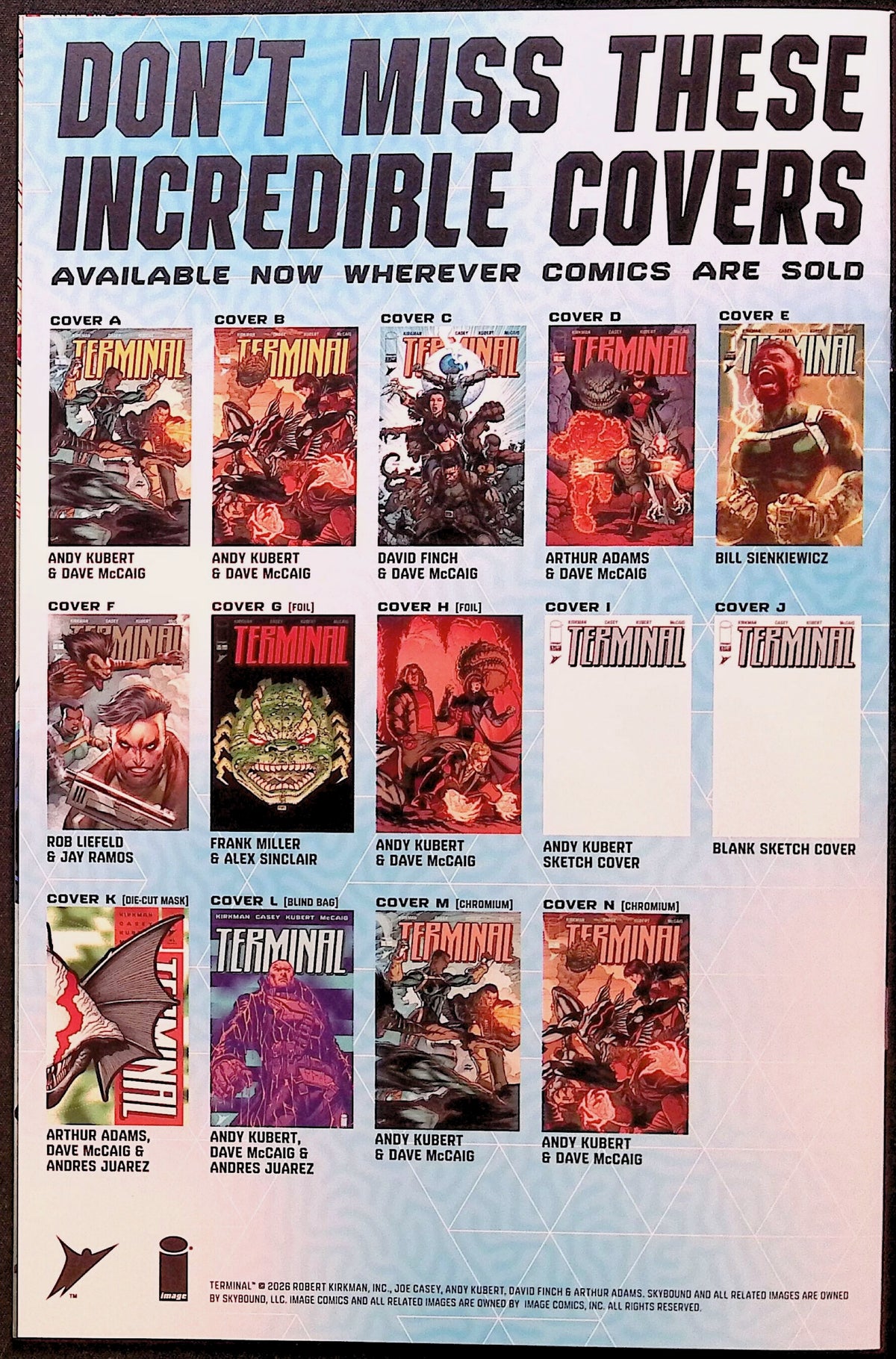 Terminal # 2 Ultra-Rare Advance Edition 2026 NM