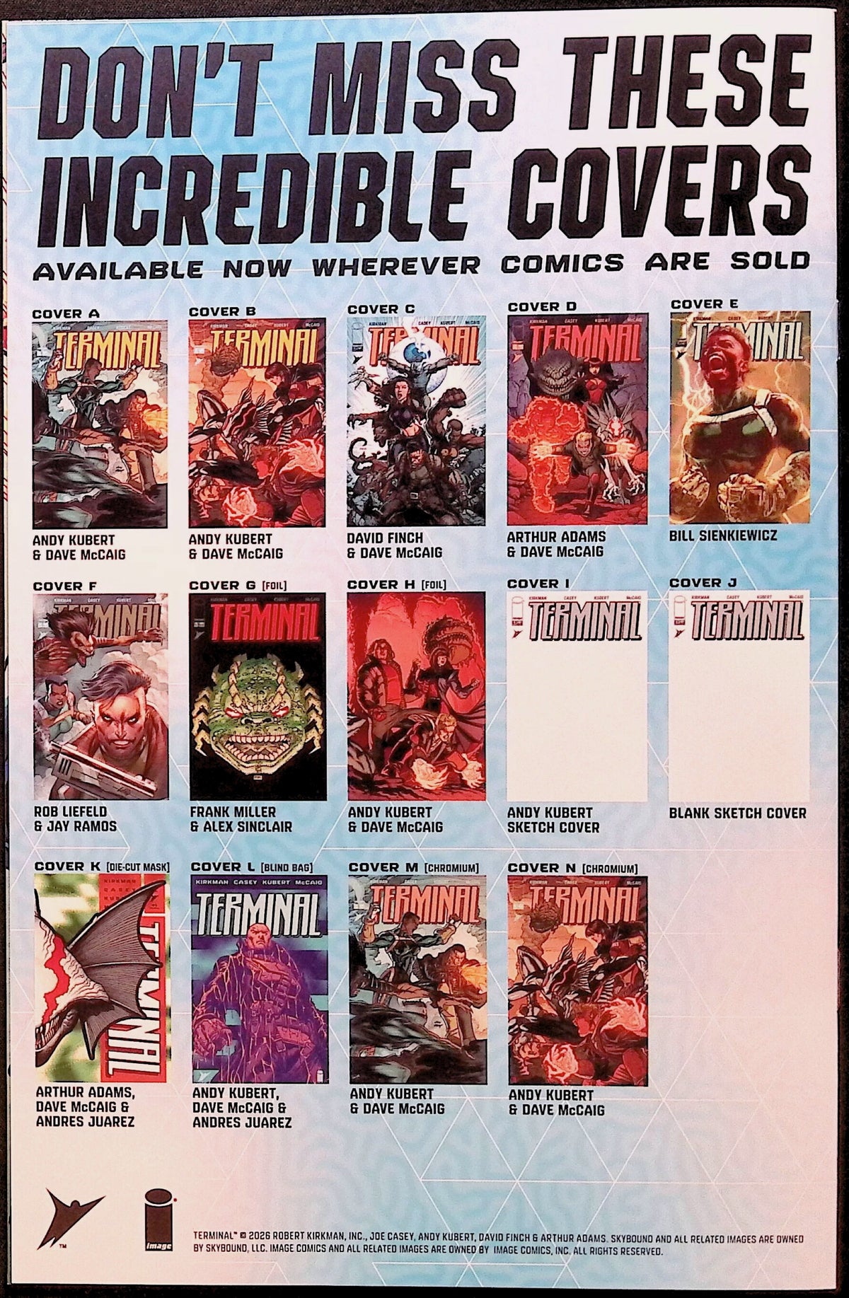 Terminal # 2 Ultra-Rare Advance Edition 2026 NM