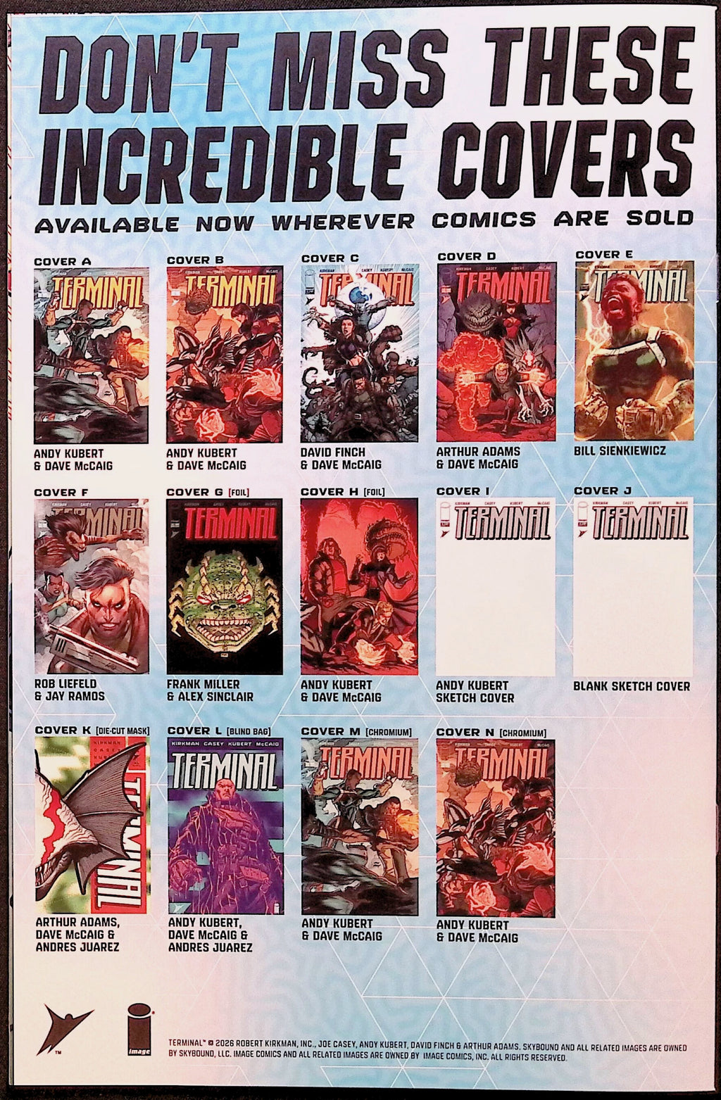 Terminal # 2 Ultra-Rare Advance Edition 2026 NM