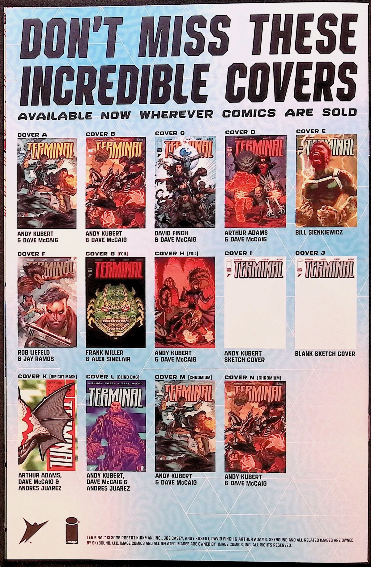 Terminal # 2 Ultra-Rare Advance Edition 2026 NM
