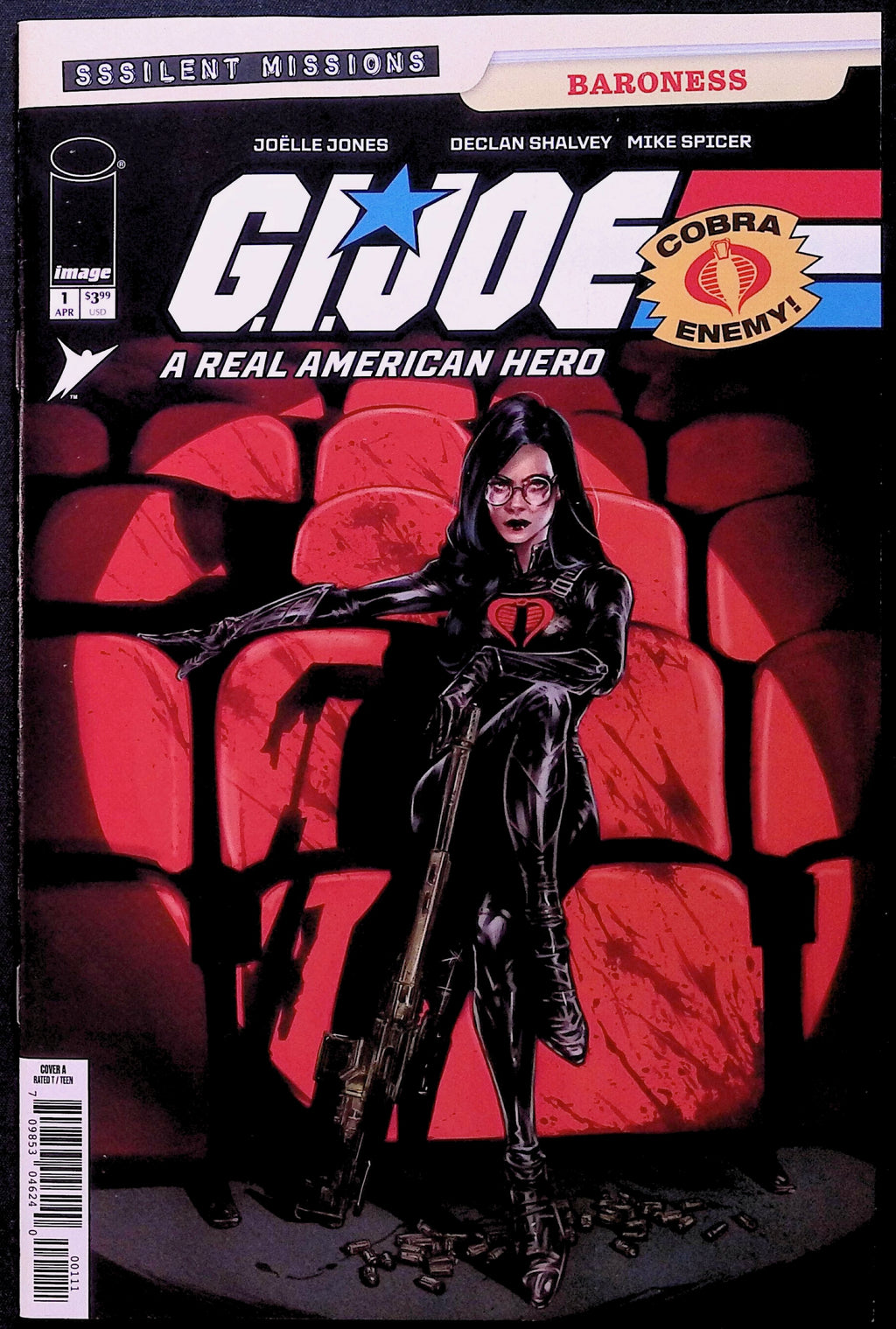 G.I. Joe: A Real American Hero Sssilent Missions Baroness # 1 Cover A 2026 NM-