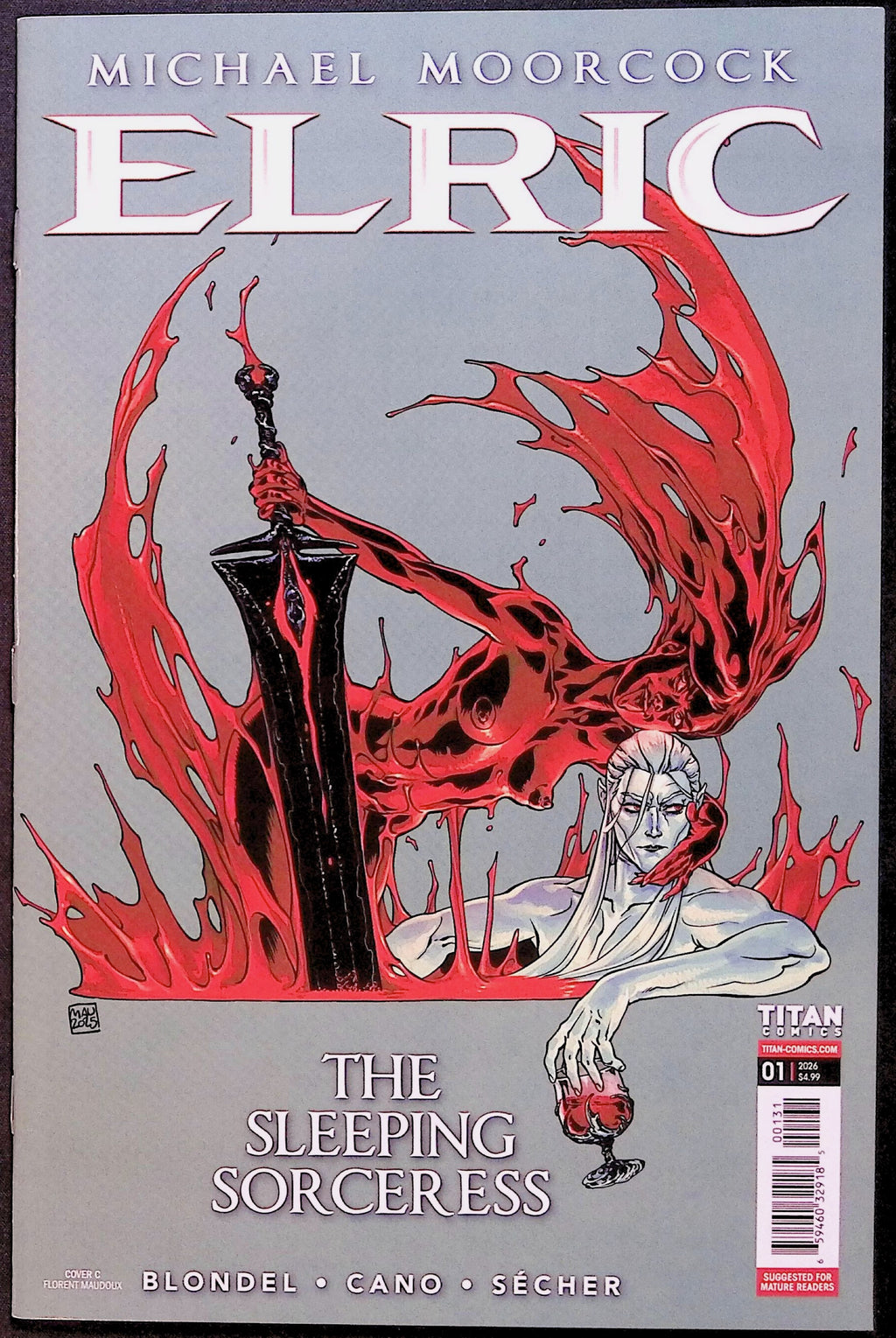 Elric: The Sleeping Sorceress # 1 Cover C Maudoux Variant First Printing 2026 NM-