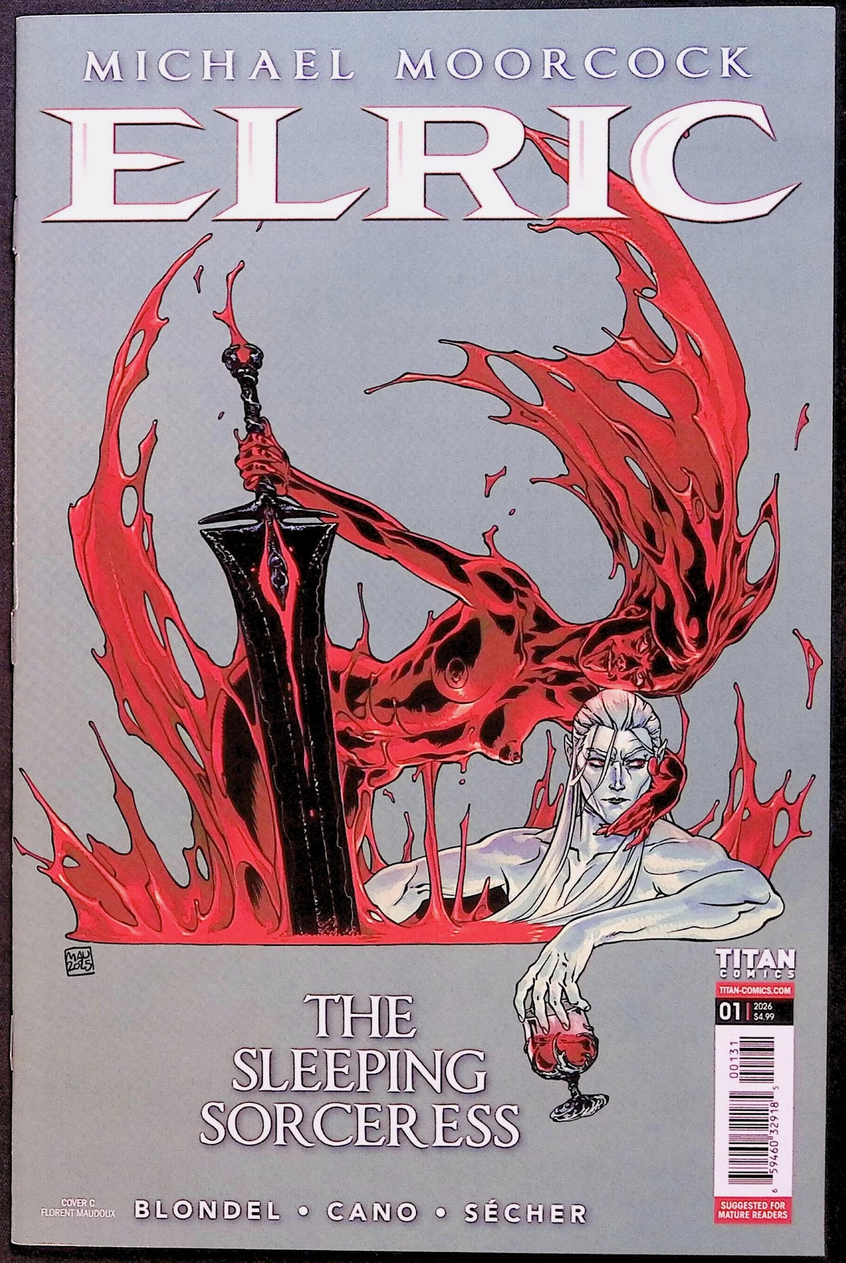 Elric: The Sleeping Sorceress # 1 Cover C Maudoux Variant First Printing 2026 NM-