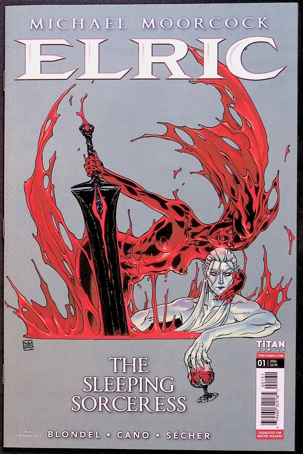 Elric: The Sleeping Sorceress # 1 Cover C Maudoux Variant First Printing 2026 NM-